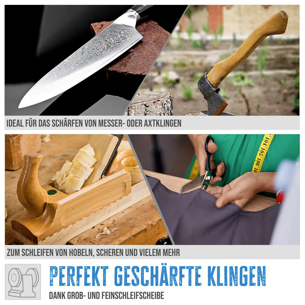 Güde Doppelschleifer GDS 150-15 230 V 250 W 2950 min-1 7,2 kg