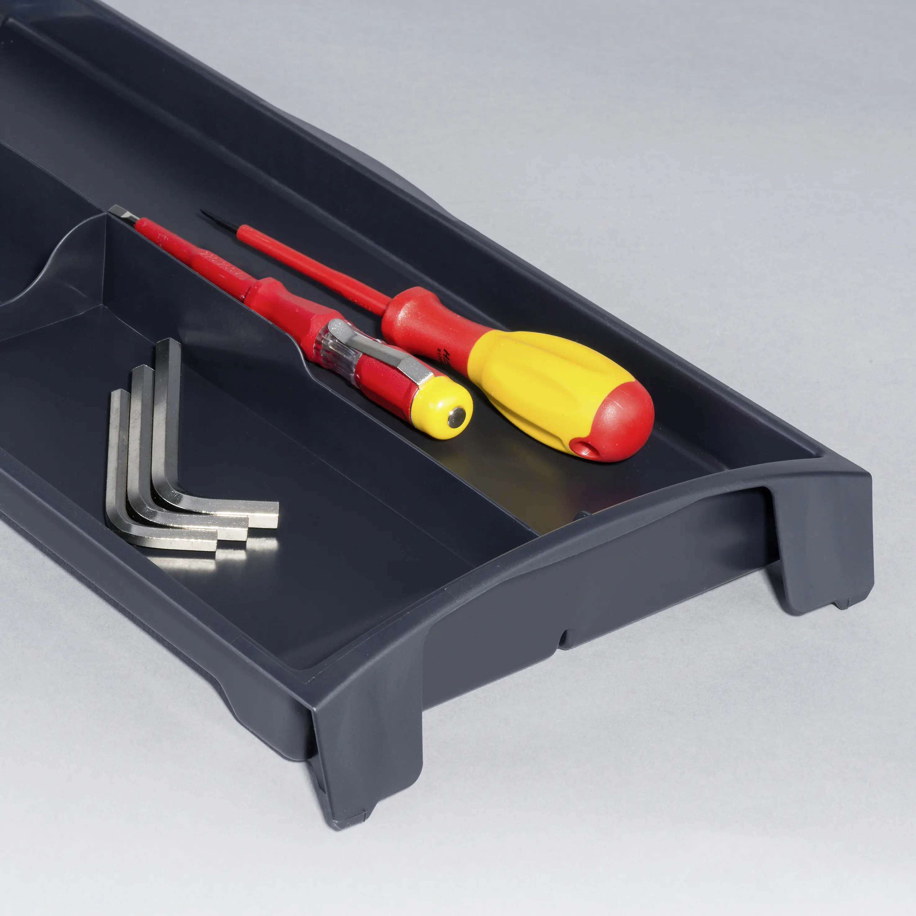 Allit Werkzeugkoffer McPlus Promo 16 schwarz gelb PP mit Trageschale, ohne Inhalt Allit Werkzeugkoffer McPlus Promo 16 schwarz gelb PP mit Trageschale, ohne Inhalt