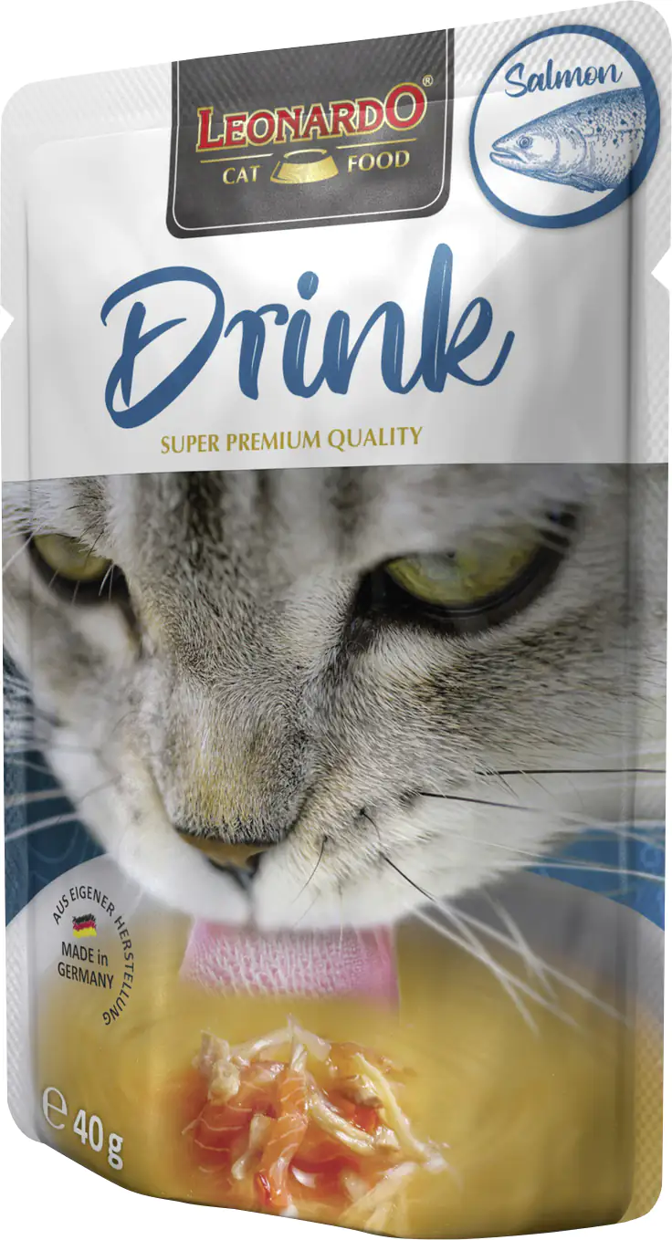 Leonardo Katzennassfutter Drink Salmon 40 g