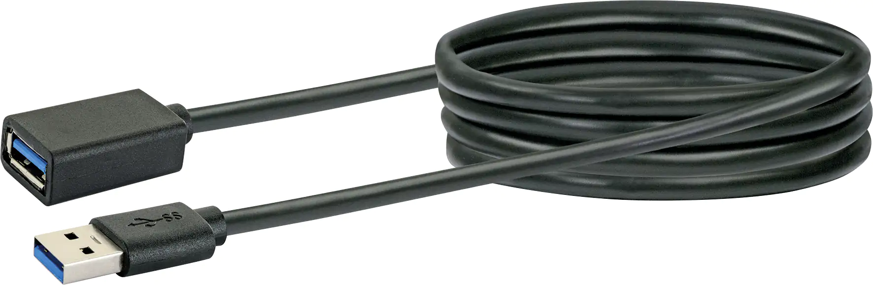 Schwaiger USB 3.0 Verlängerungskabel CK1533 531 schwarz, 3m, 1x USB 3.0 A Stecker / 1x USB 3.0 A Buc Schwaiger USB 3.0 Verlängerungskabel CK1533 531 schwarz, 3m, 1x USB 3.0 A Stecker / 1x USB 3.0 A Buc