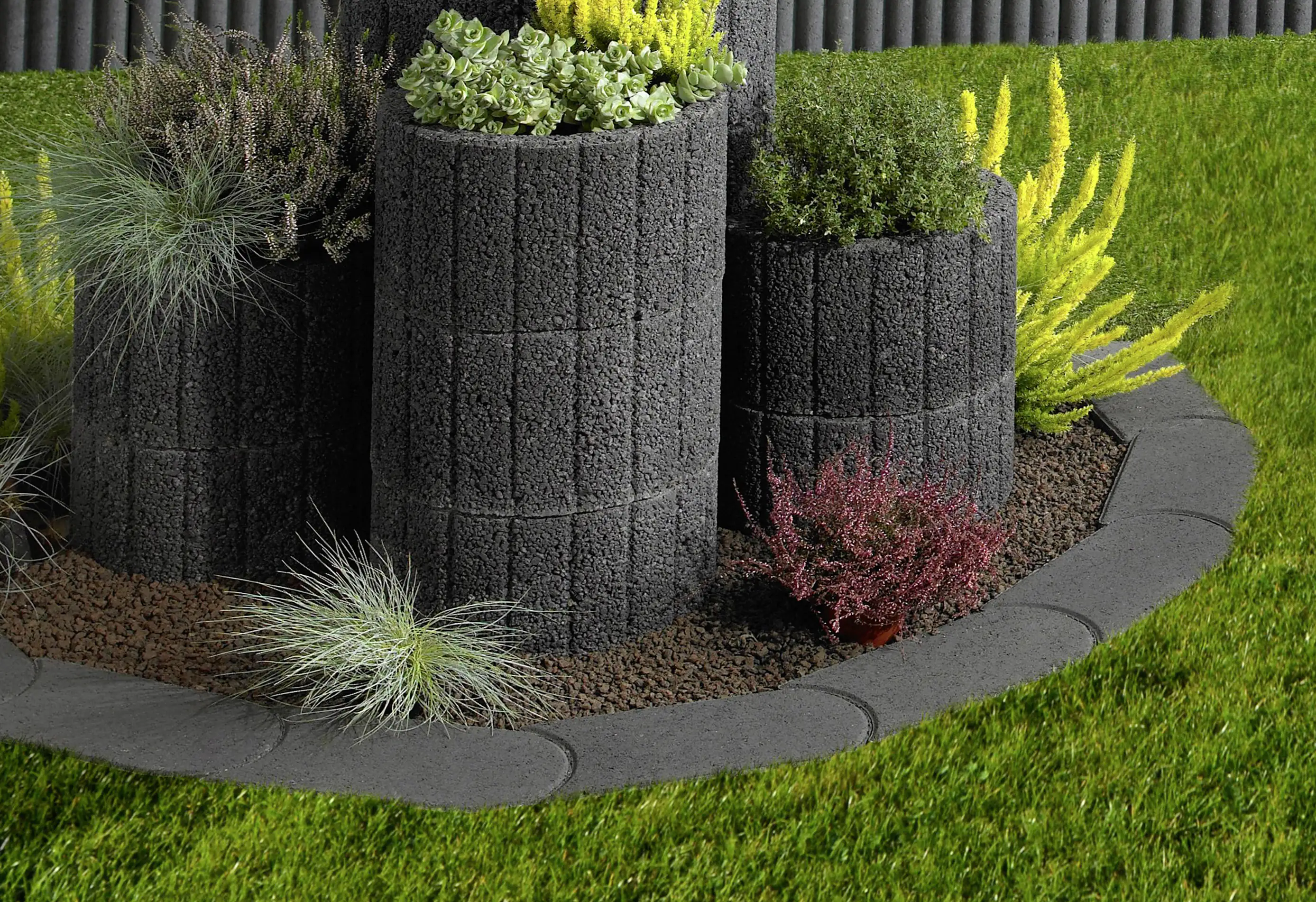 Kann Rasenkante Maxi 31,5 x 16 x 5 cm anthrazit Kann Rasenkante Maxi 31,5 x 16 x 5 cm anthrazit