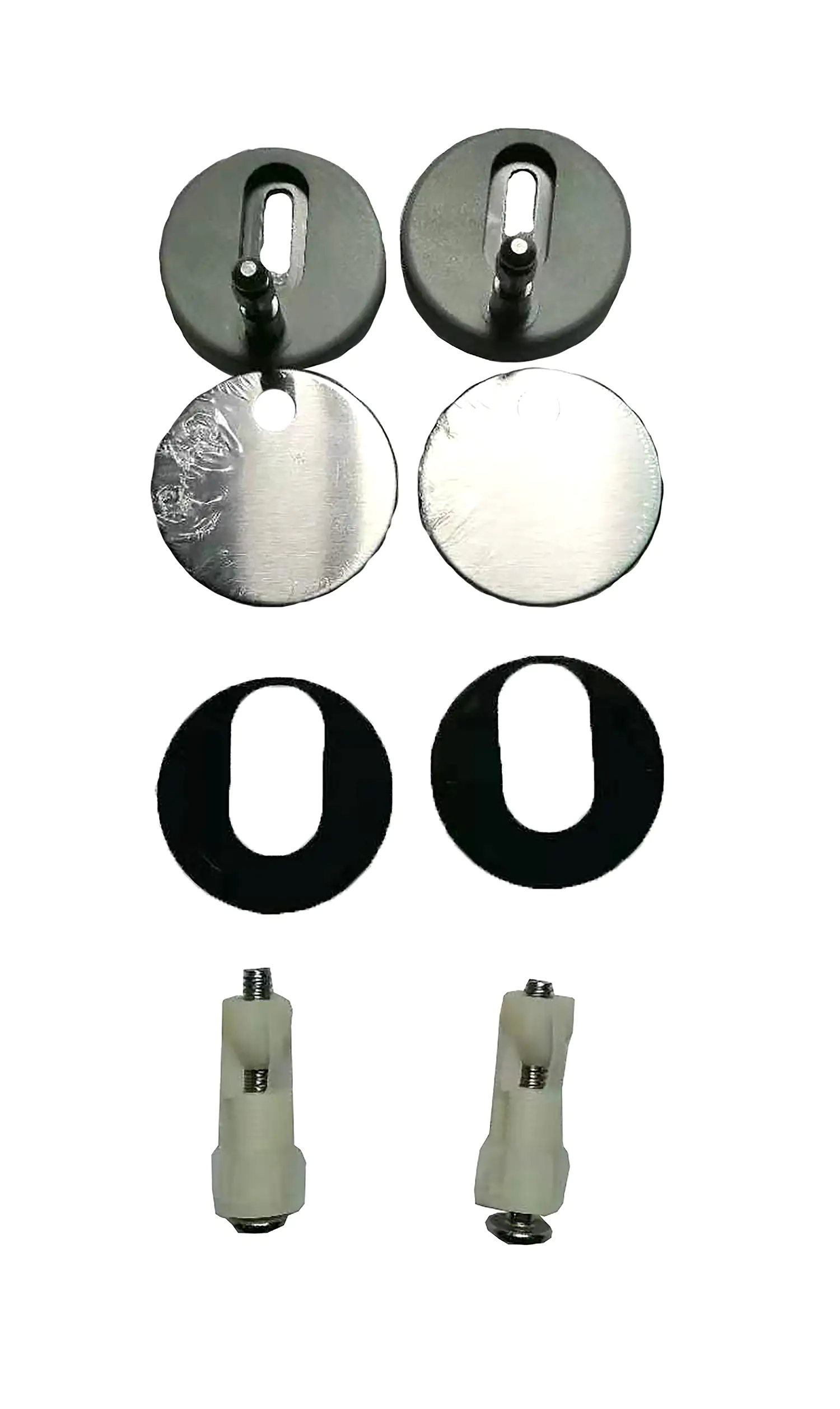 Primaster Toilettendeckelbefestigung silber