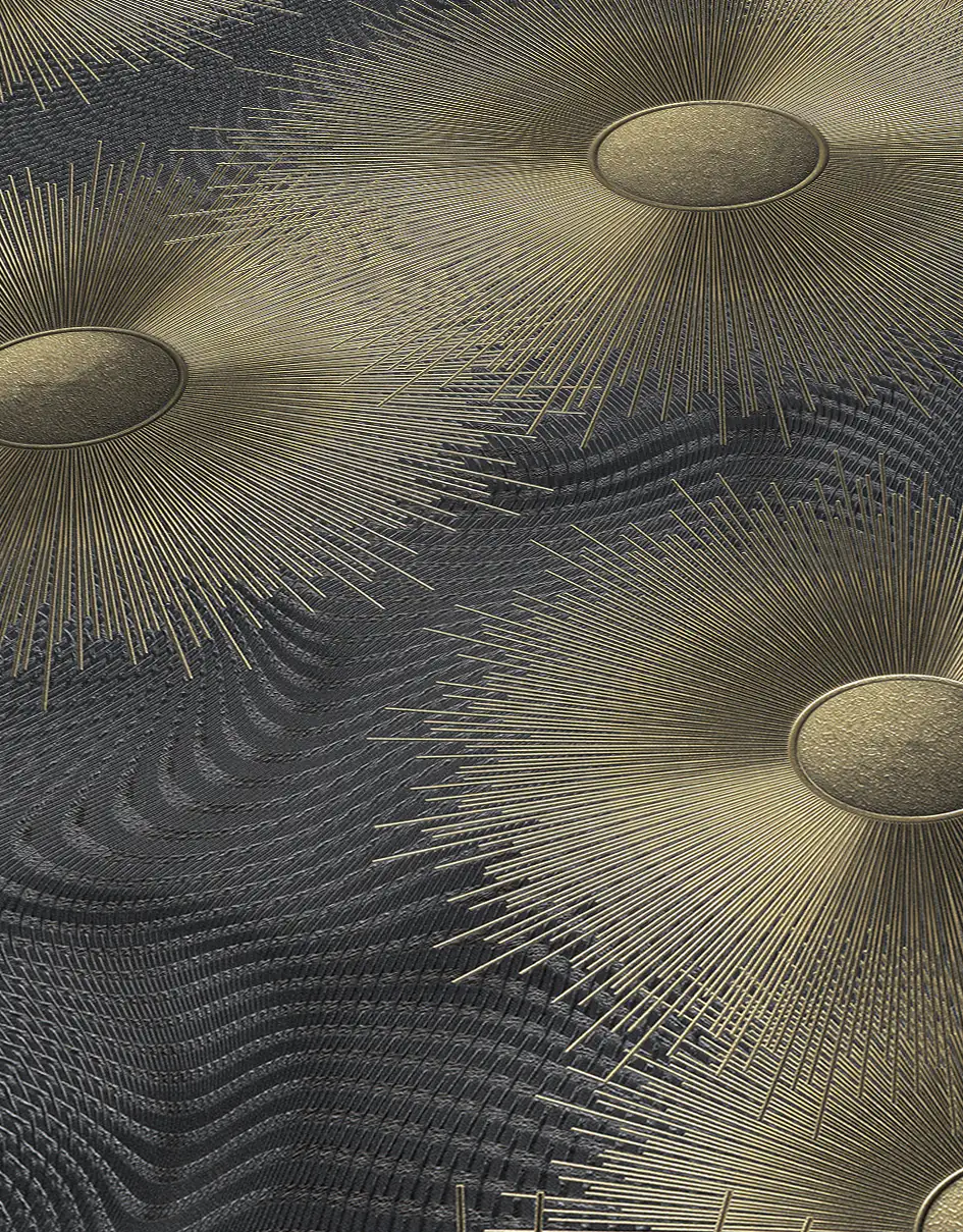 Erismann Vliestapete 10191-15 ELLE Decoration Grafik schwarz 10,05 x 0,53 m