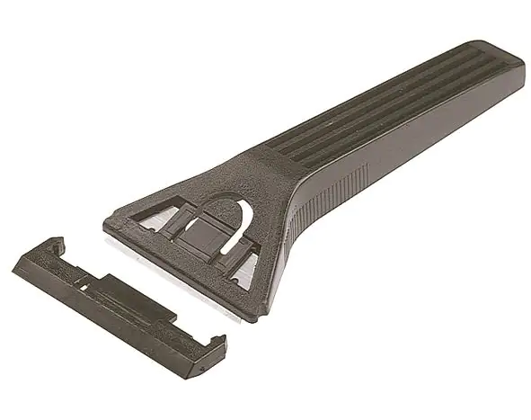 Wolfcraft Kunststoff-Schaber 61 mm Klingenstärke 0,65 mm