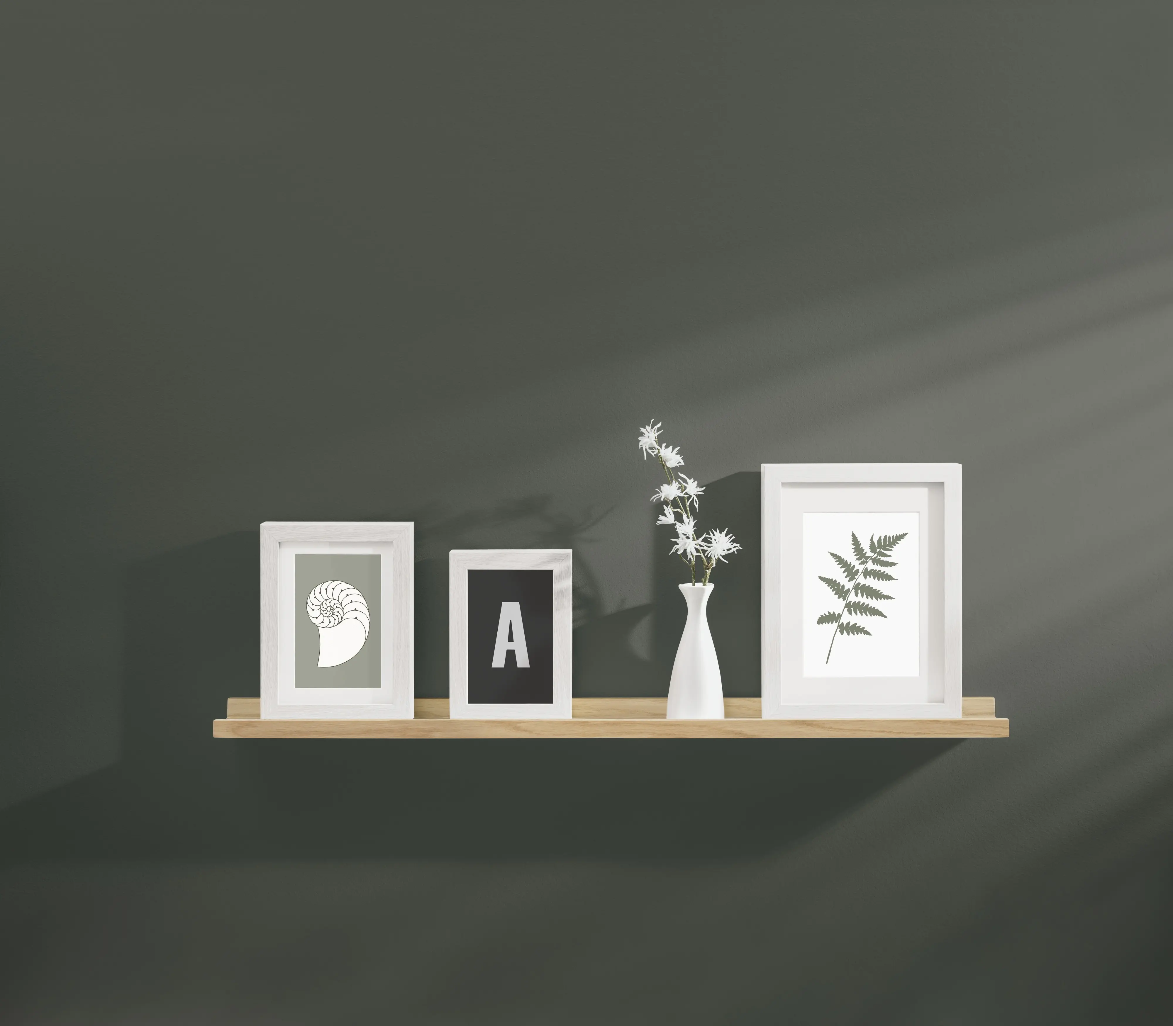 Dolle Bilderleiste Border 80 x 9 cm Eiche furniert Dolle Bilderleiste Border 80 x 9 cm Eiche furniert