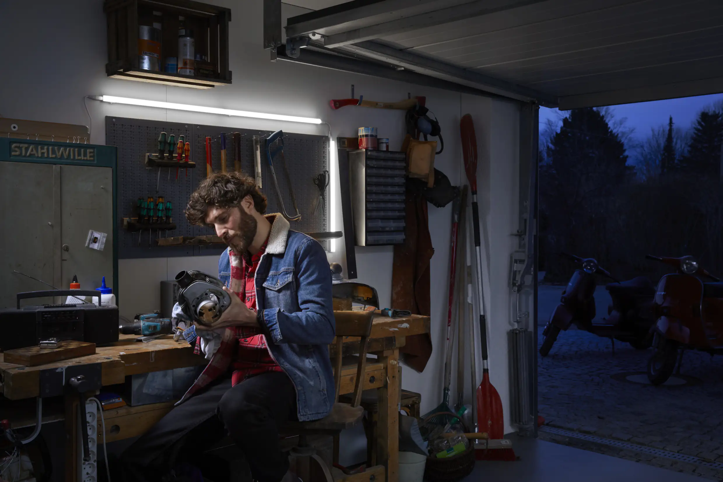 4058075266681_3 Ledvance LED-Unterbauleuchte Power Batten 4W 31,3cm, weiß