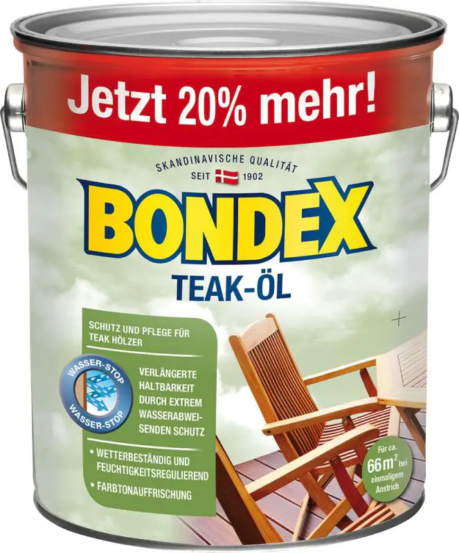 Bondex Teak Öl 3 L Bondex Teak Öl 3 L