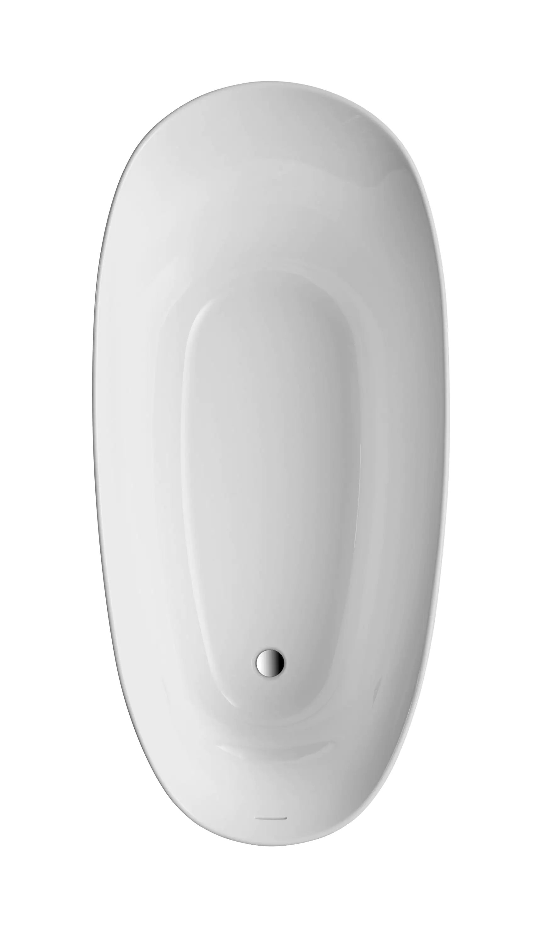 Ottofond Freistehende Badewanne Aviva 180 x 85 x 44 cm, weiß