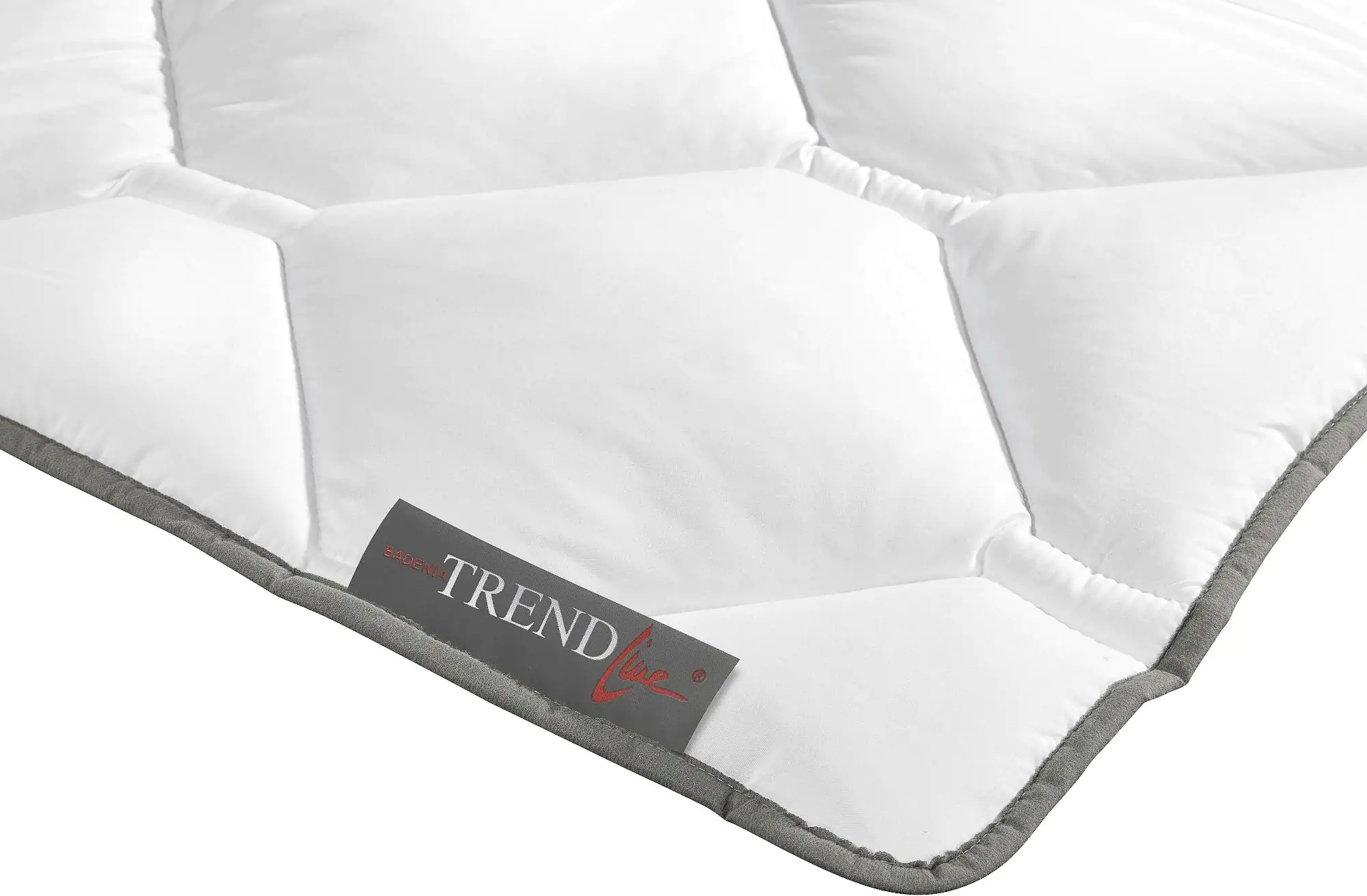 Badenia Steppbettdecke Trendline Micro Mono 200 x 200 cm weiß