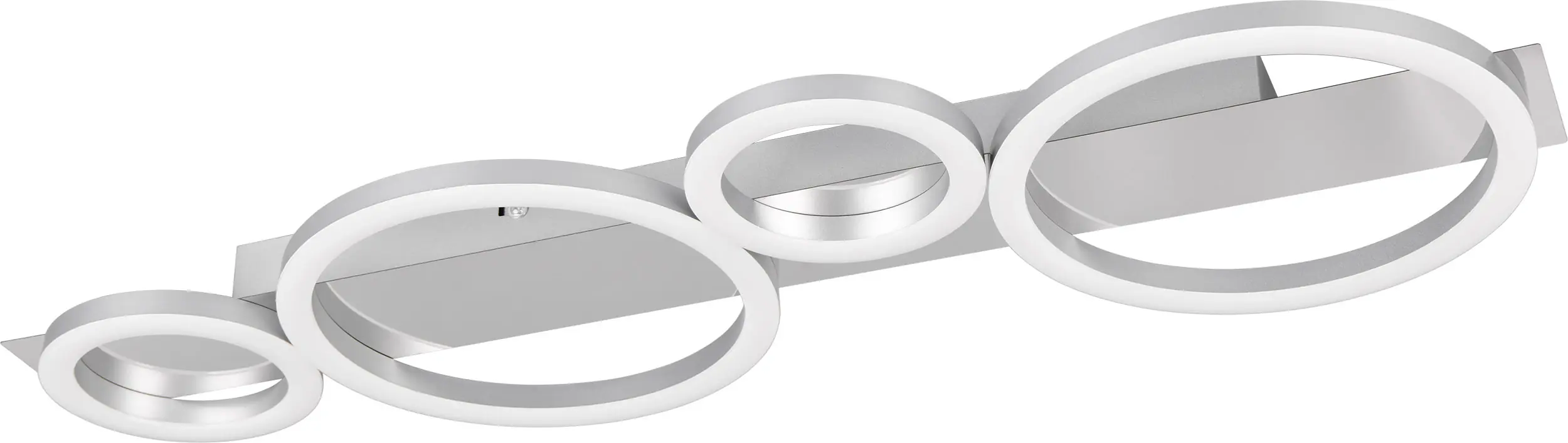 Reality LED Deckenleuchte Lumos chrom - weiß 