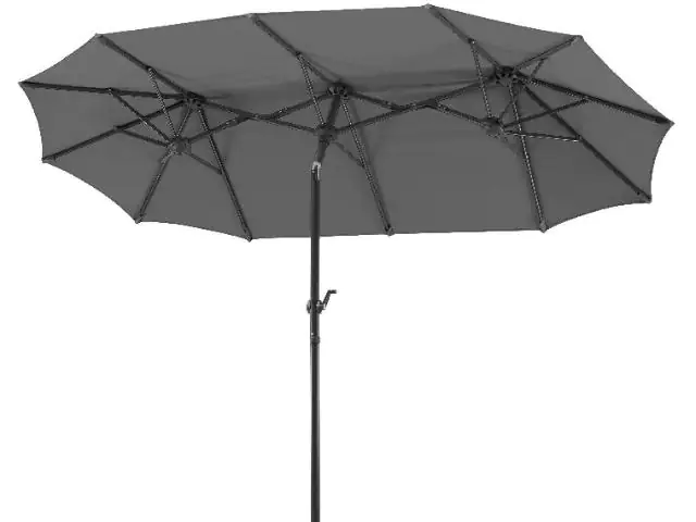 Schneider Sonnenschirm Salerno anthrazit 300 x 150 cm