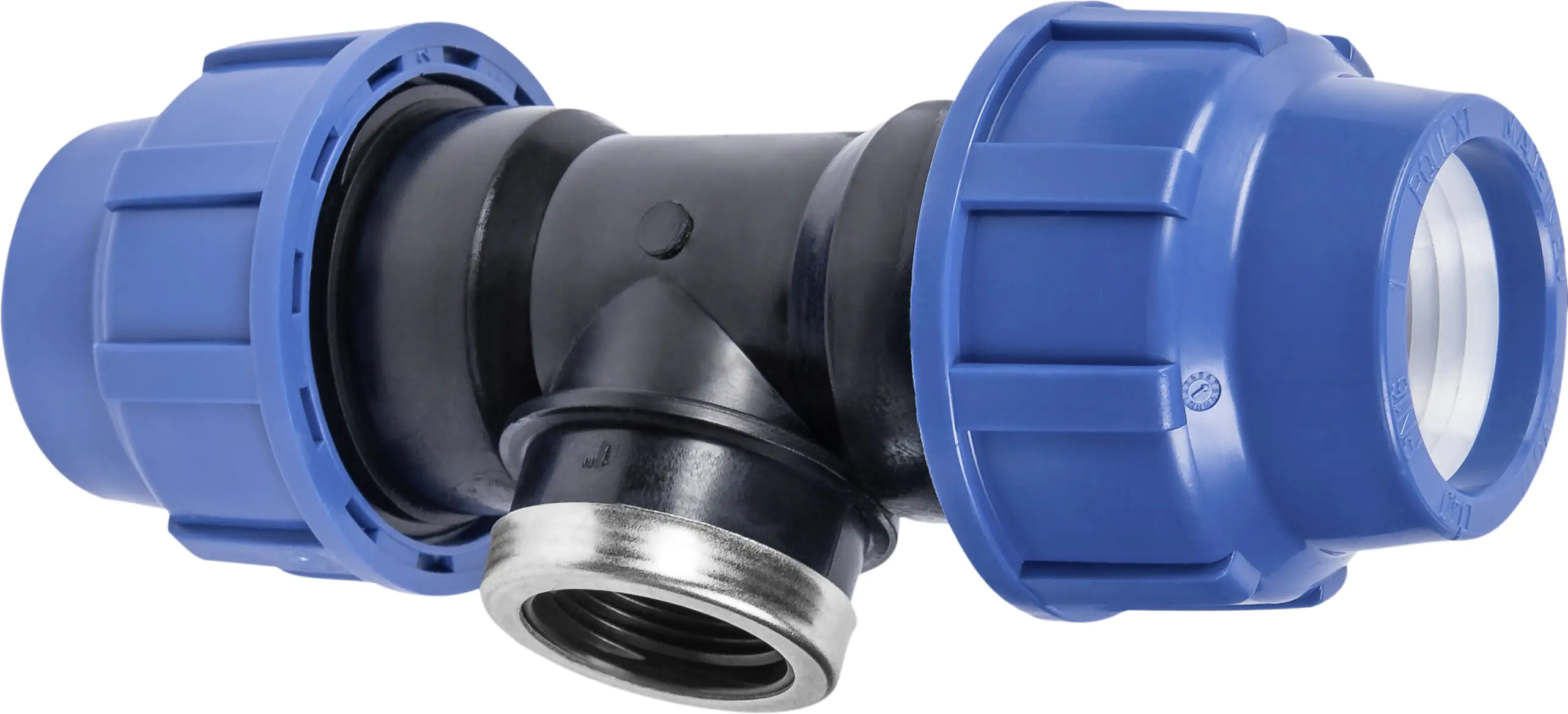 Cornat T-Verbinder für PE-Rohre 2 cm x 0,5 Zoll