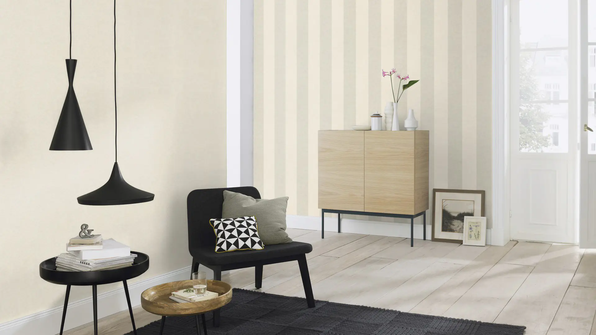 Schöner Wohnen Vliestapete Uni warmbeige 10,05 x 0,53 m Schöner Wohnen Vliestapete Uni warmbeige 10,05 x 0,53 m