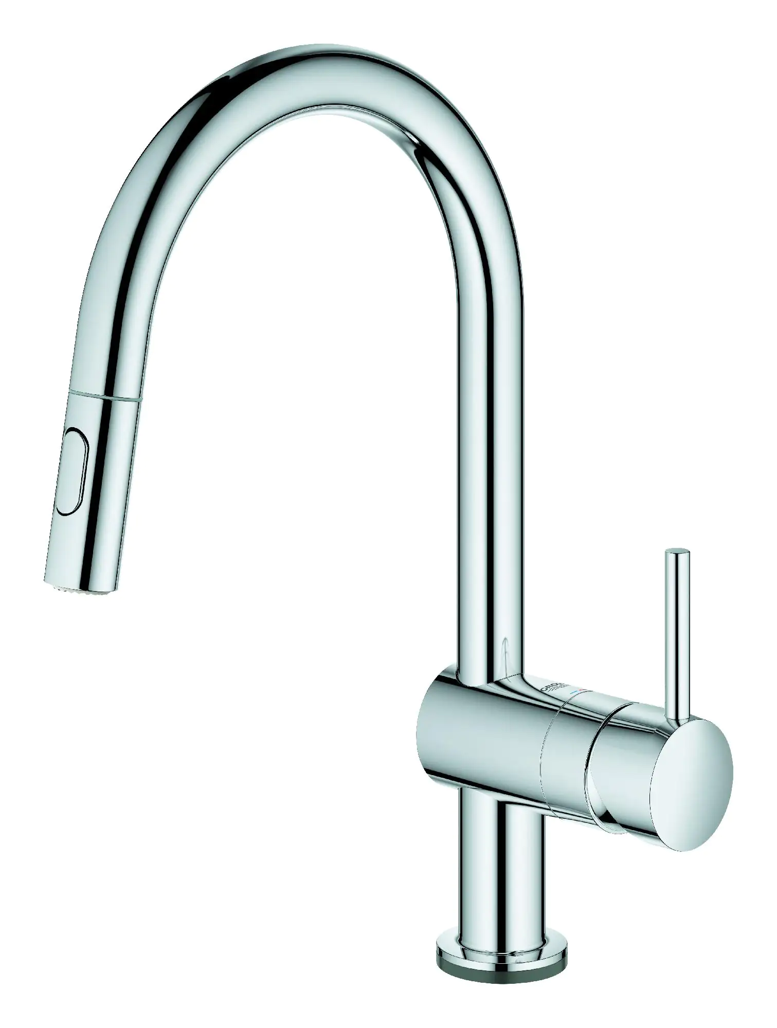 Grohe Spültischarmatur Flair Touch verchromt, mit Handbrause Grohe Spültischarmatur Flair Touch verchromt, mit Handbrause