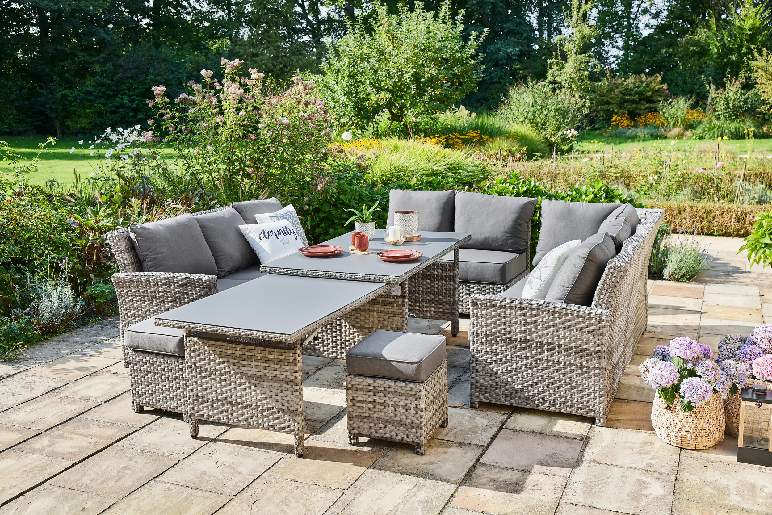 4333692229074_06 Primaster Dining Lounge Möbelset Portofino Deluxe