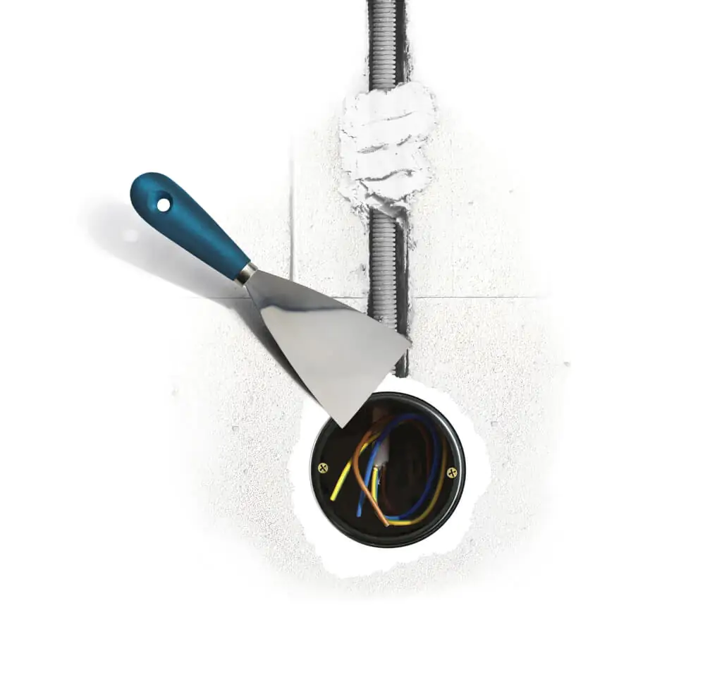 Knauf Bau- und Elektrikergips hellgrau, 10 kg