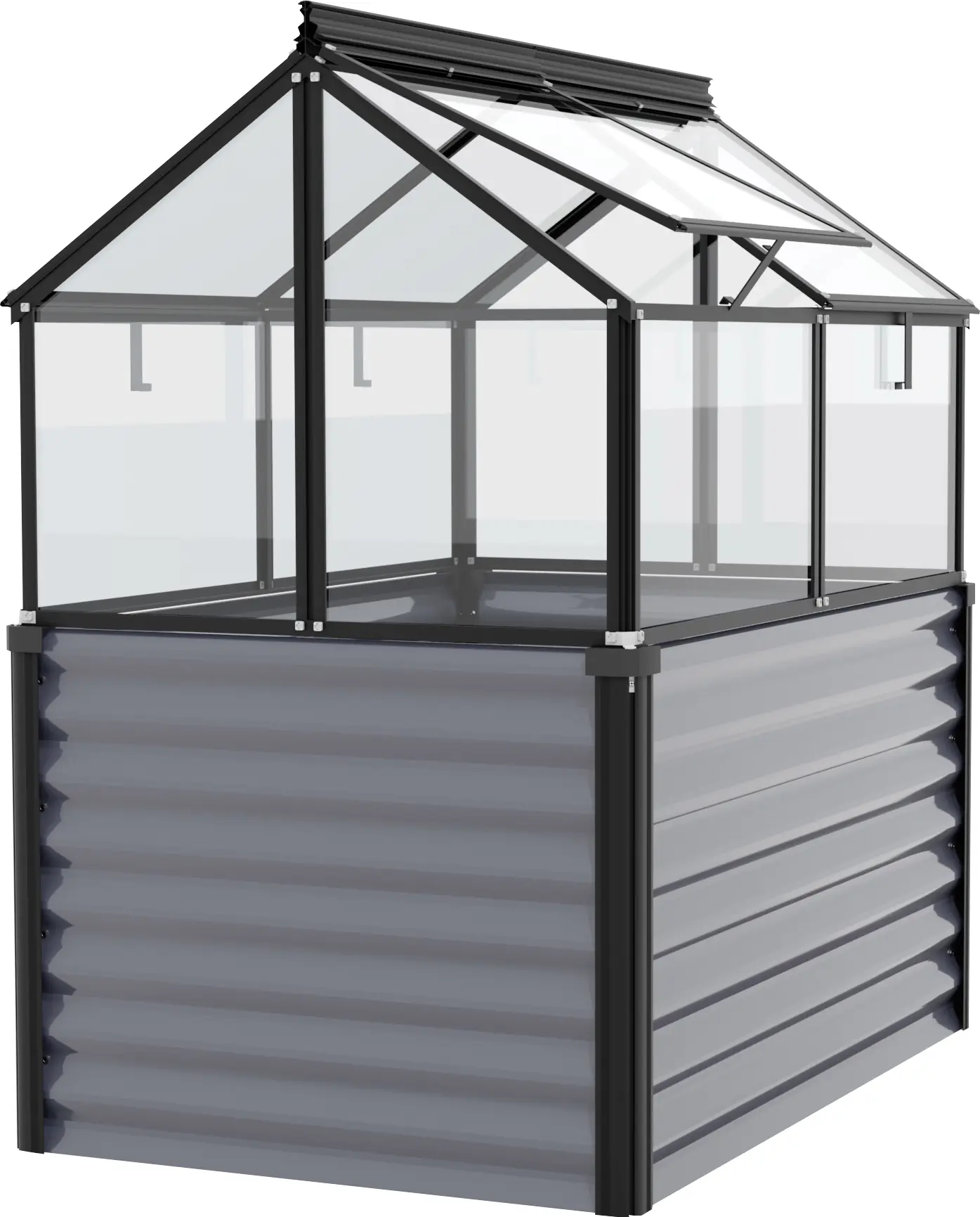 Vitavia Hochfrühbeet Paris 83,1 x 119 x 71,9 cm 3 mm Sicherheitsglas