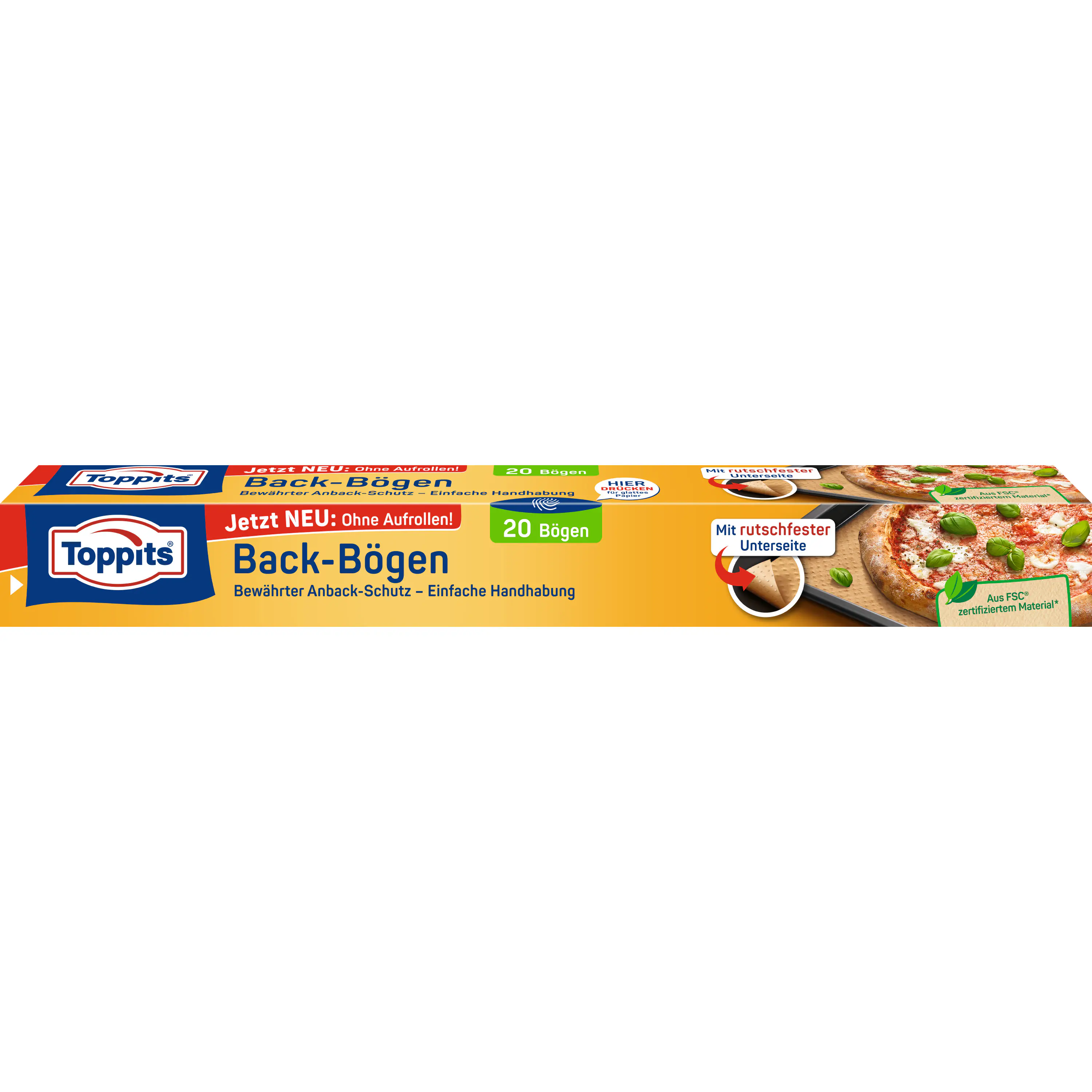 Toppits® Backpapier-Bögen Rutschfest FSC MIX SGSCH-COC-008678