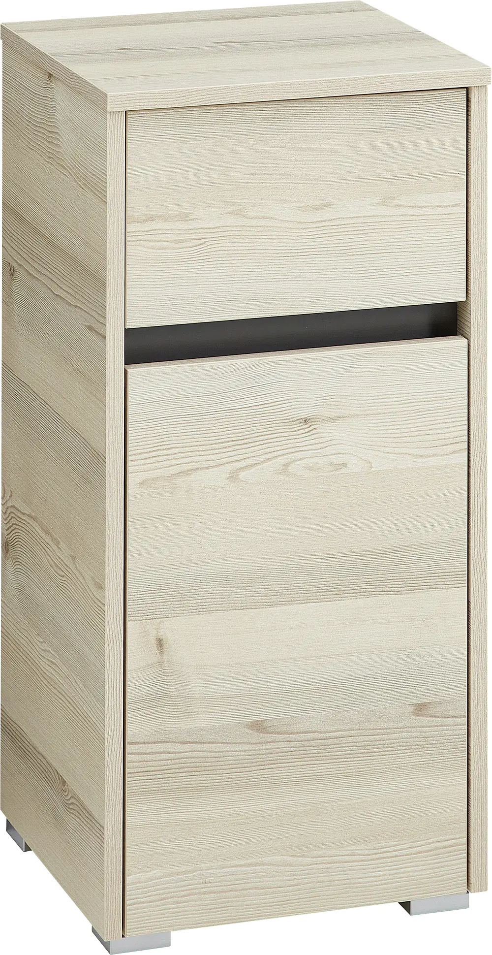 Pelipal Unterschrank Quickset 393 Polar Pinie/Akzent Quarzgrau 35 cm