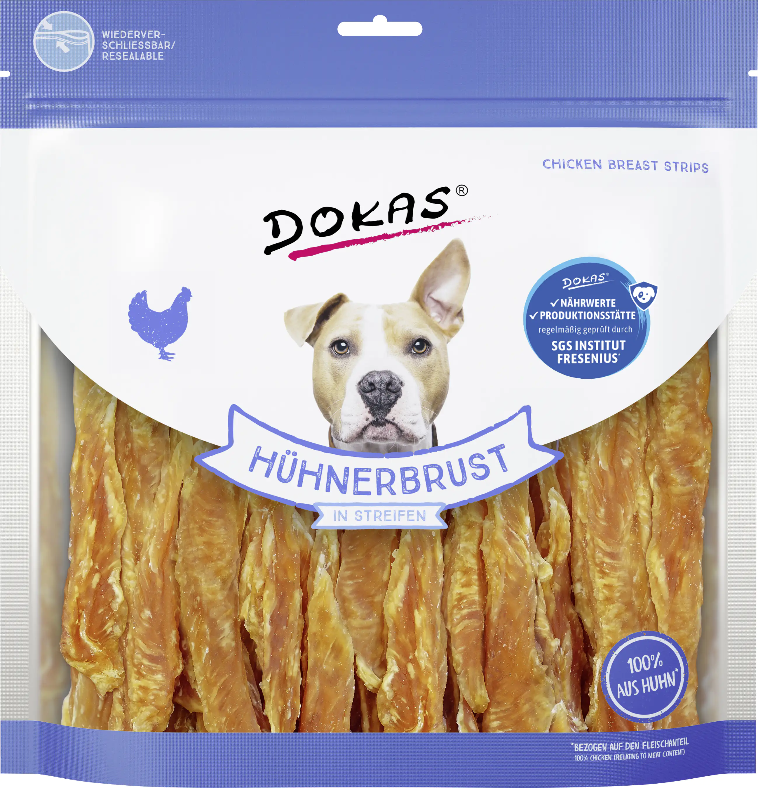 Dokas Hühnerbrust in Streifen 900 g Dokas Hühnerbrust in Streifen 900 g