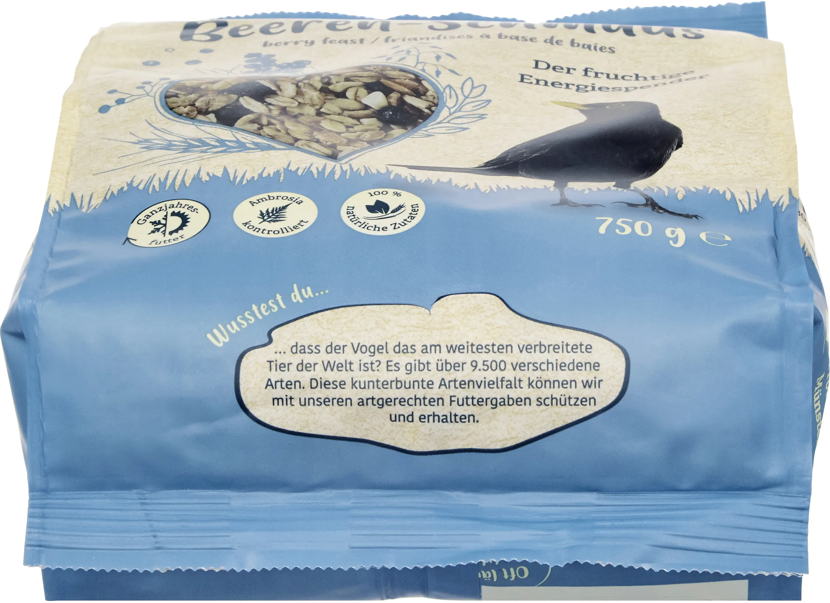Elles Wildvogelfutter Beeren-Schmaus 750 g