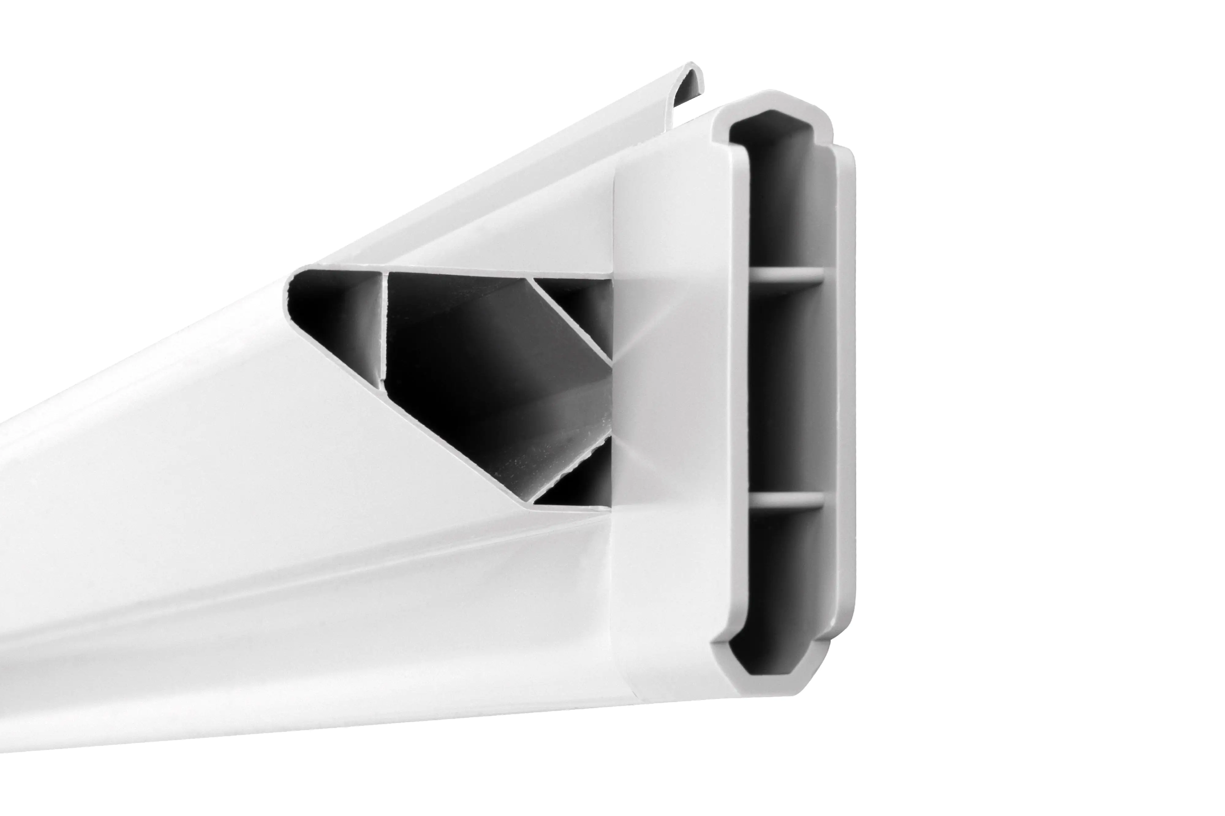 Schellenberg PVC-Winkelendleiste Maxi weiß 2,10 m