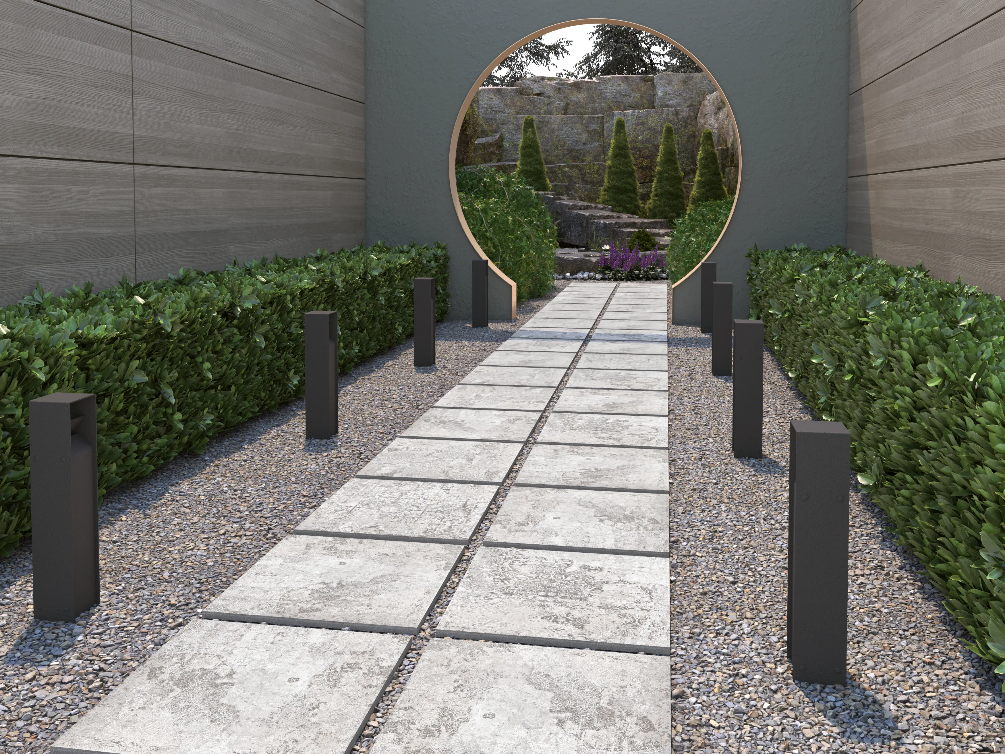 Terrassenplatte Persiana 60 x 60 x 2 cm grau Terrassenplatte Persiana 60 x 60 x 2 cm grau