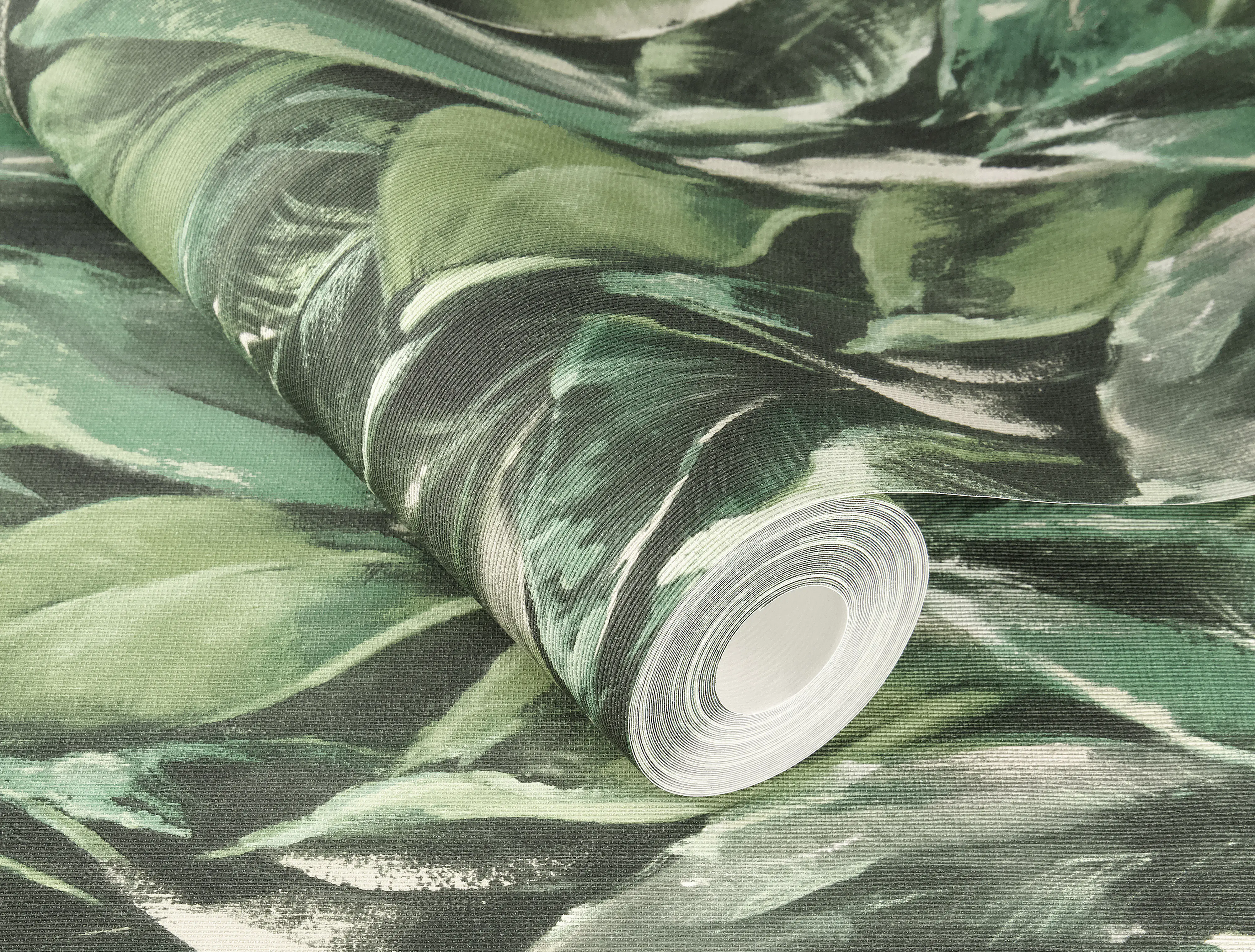 Rasch Vliestapete 537345 Grün-Dunkelgrün Muster & Motive 10,05 m x 0,53 m