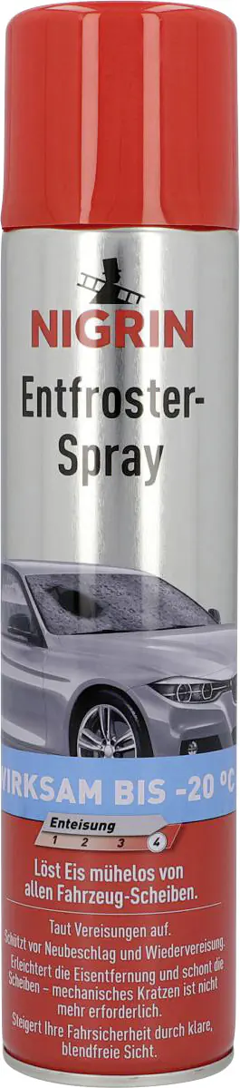 Nigrin Scheibenenteiser-Spray bis -20°C 400 ml Nigrin Scheibenenteiser-Spray bis -20°C 400 ml