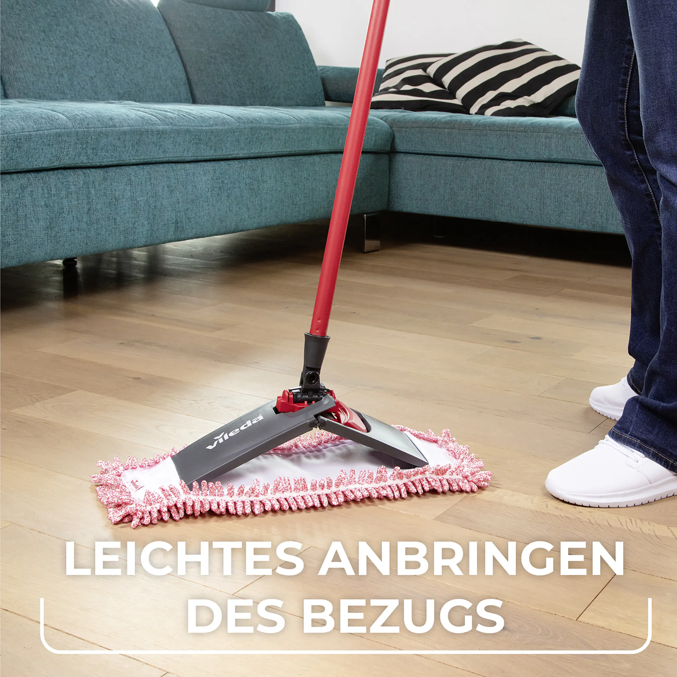 Vileda Ersatzwischbezug für Bodenwischer Style Vileda Ersatzwischbezug für Bodenwischer Style