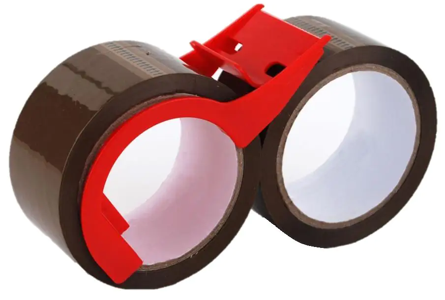 TrendLine Packband-Set braun 48 mm x 50 m 2 Stück mit Abroller TrendLine Packband-Set braun 48 mm x 50 m 2 Stück mit Abroller