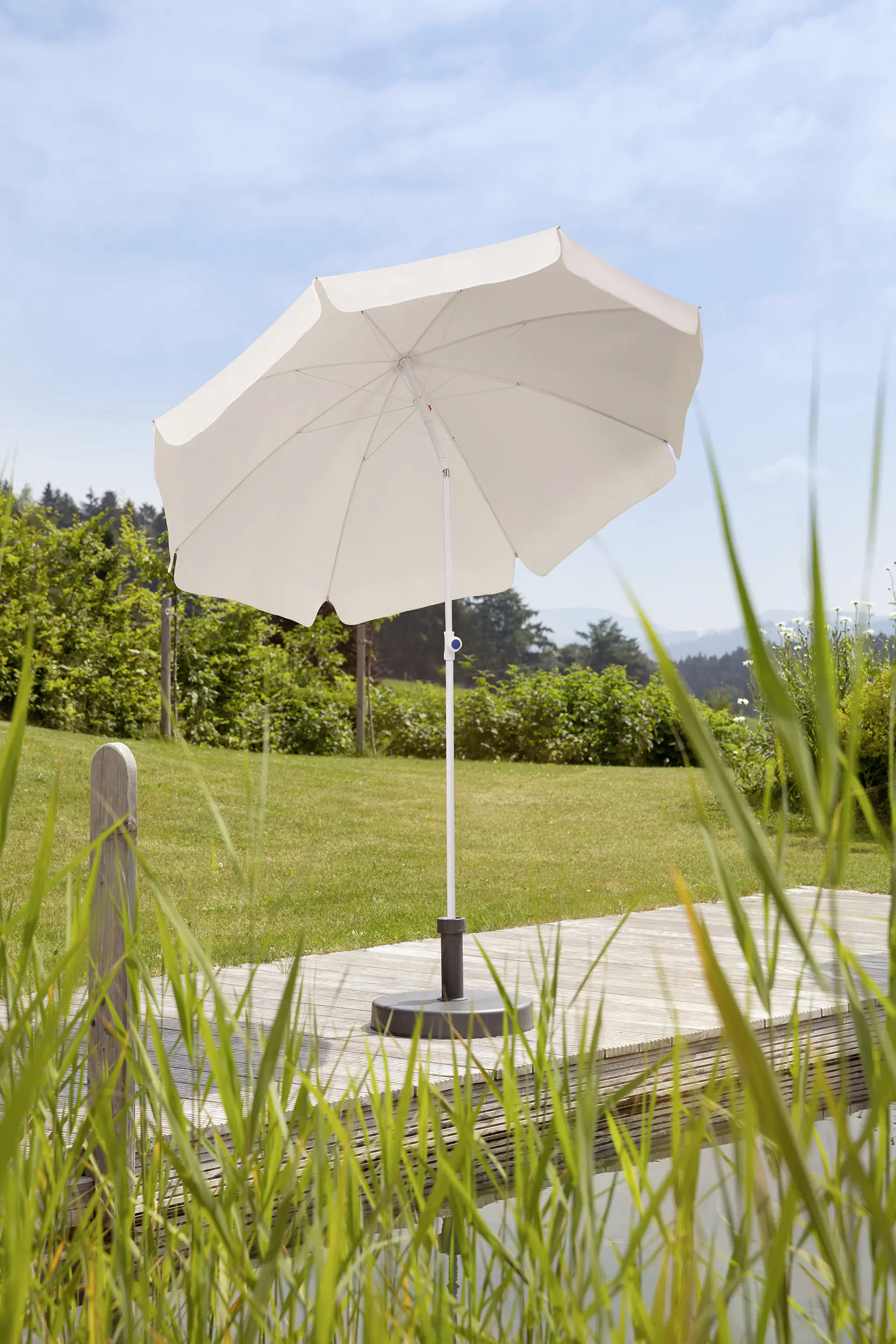 Schneider Sonnenschirm Ibiza natur Ø 200 cm