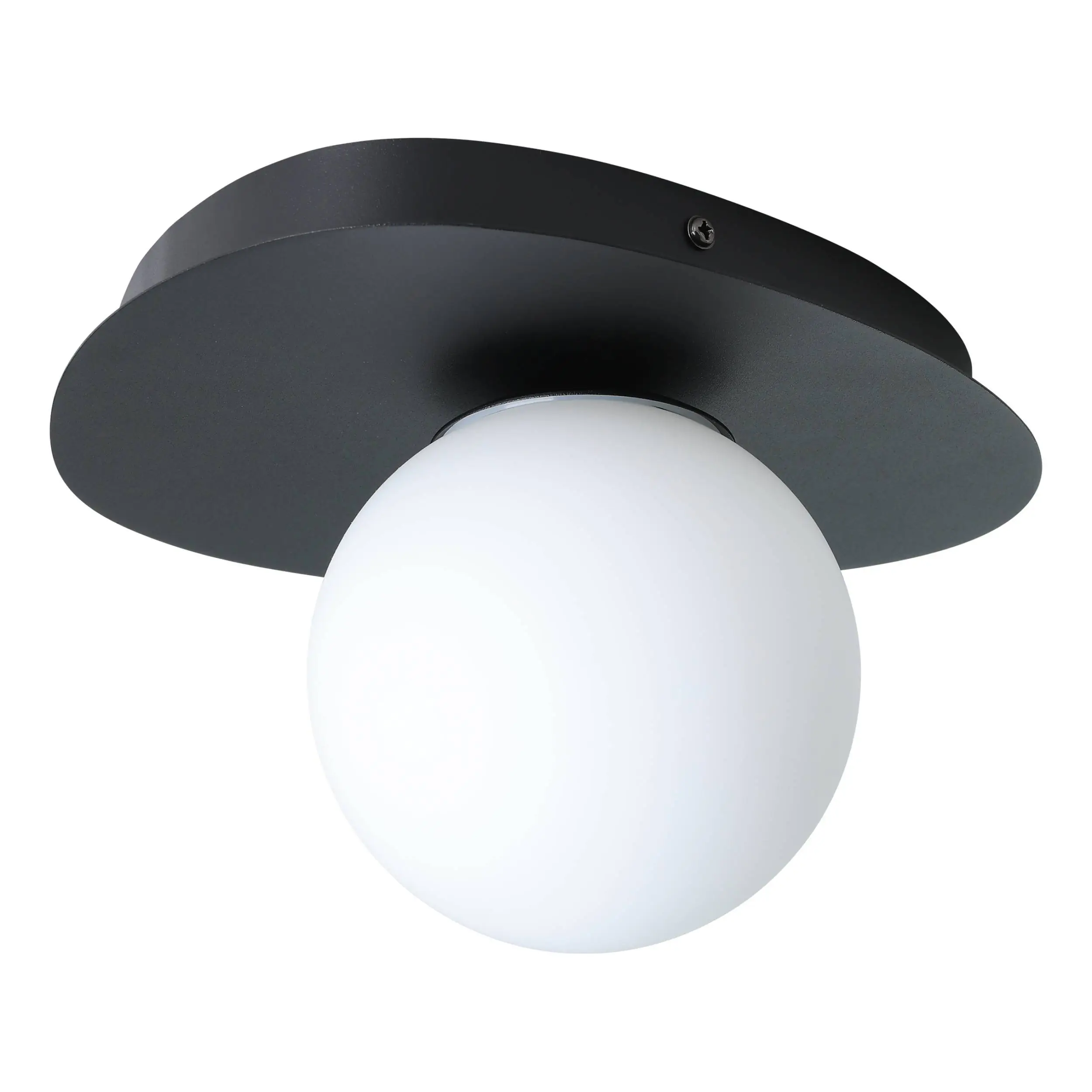 Eglo Wandleuchte Castrovido schwarz 24 x 24 cm warmweiß