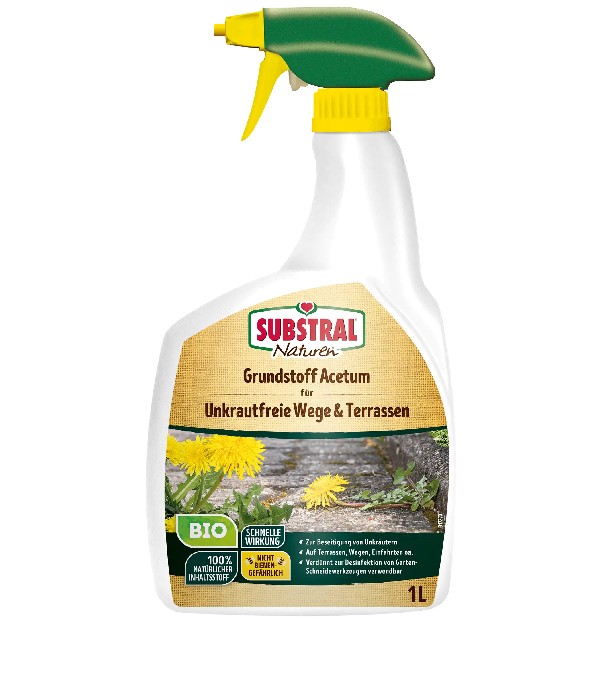 Substral Naturen Grundstoff Acetum Bio Unkrautfrei 1 L Substral Naturen Grundstoff Acetum Bio Unkrautfrei 1 L