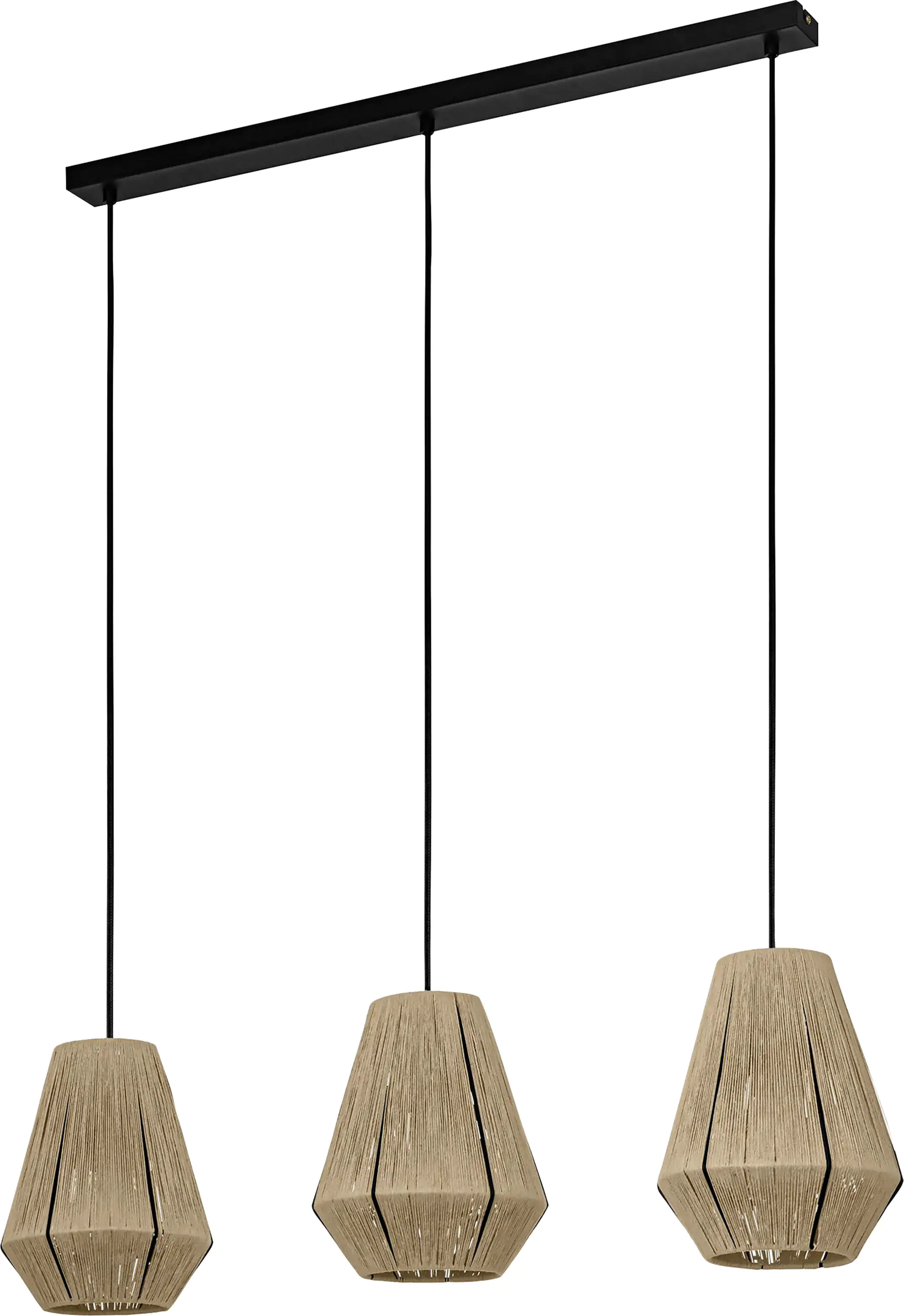 Eglo Hängeleuchte Alderney natur 90 x 20 cm E27 Eglo Hängeleuchte Alderney natur 90 x 20 cm E27