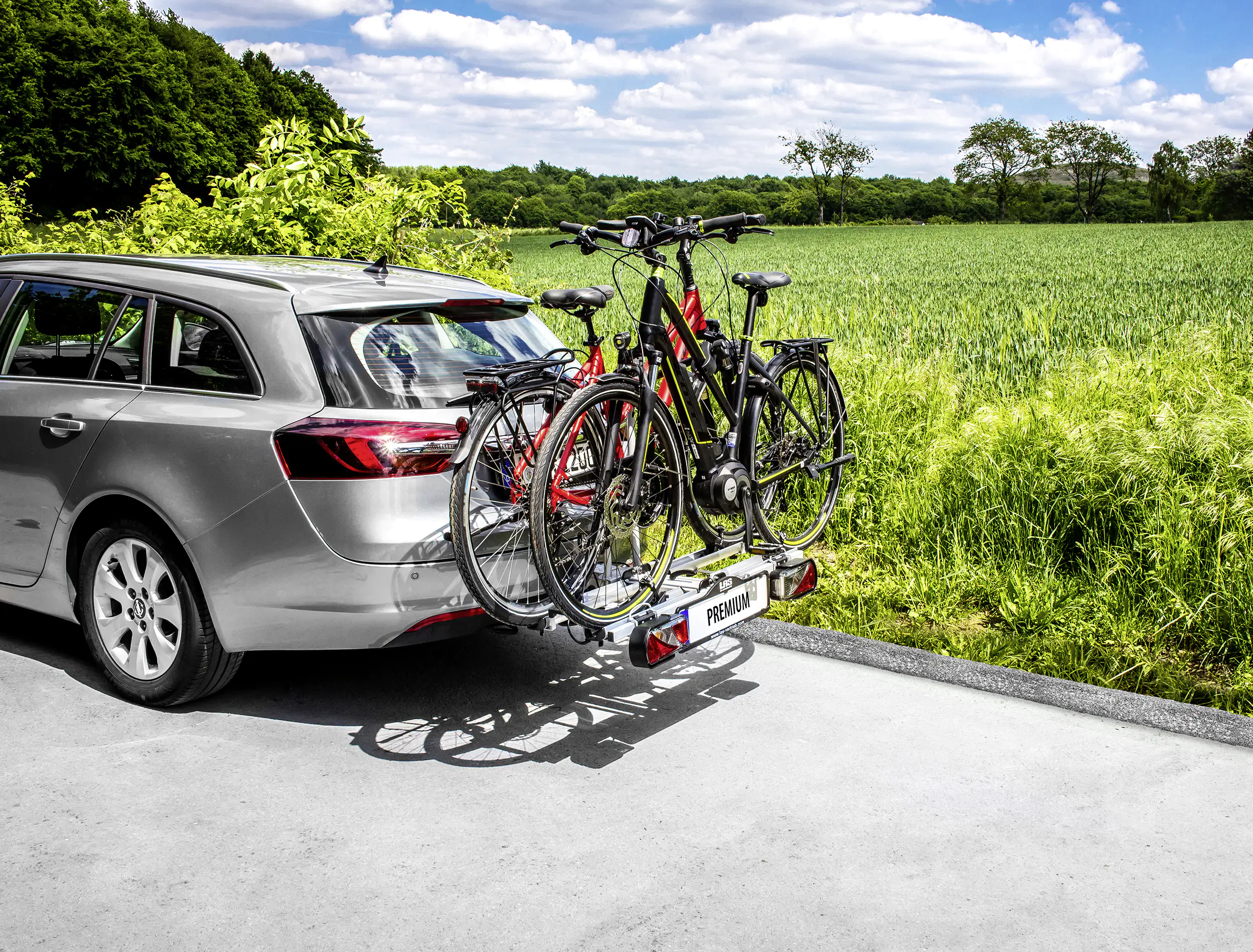 4049376120116_2920002 LAS Fahrradheckträger Premium für 2 Fahrräder