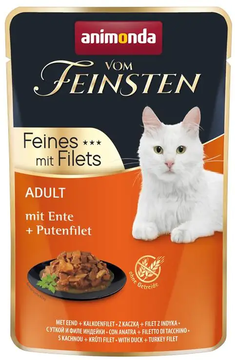 Animonda Katzenfutter Vom Feinsten Ente und Pute 85 g