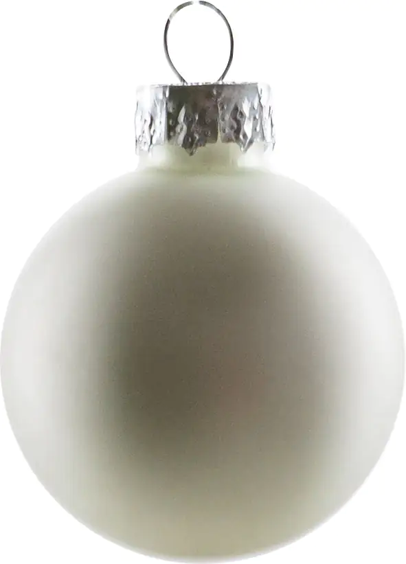 2076601538929_02 TrendLine Weihnachtskugeln aus Glas Ø 3,5 cm weiß 16 Stück