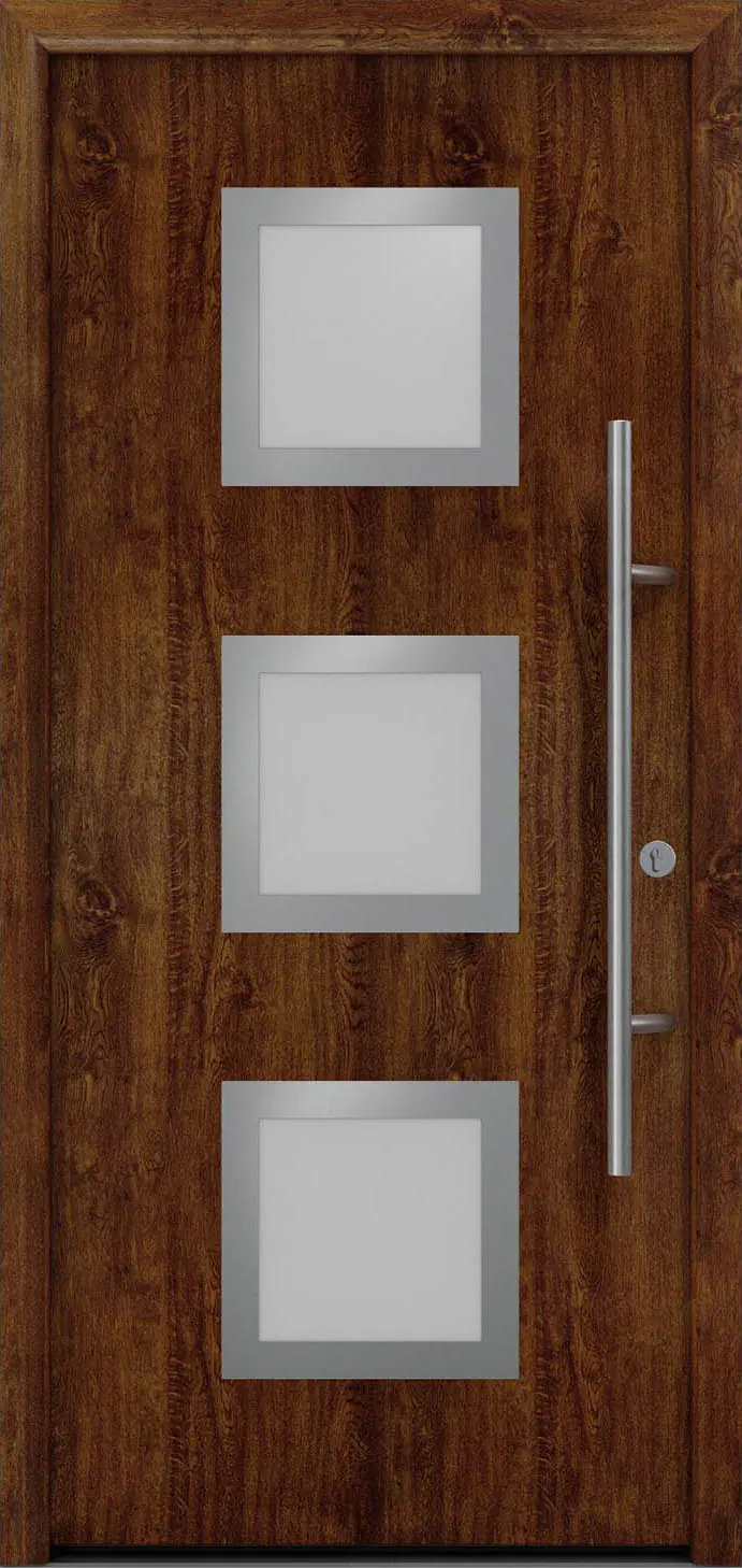 EcoStar Haustür ISOPRO Secur IPS 810S RC2 dark oak 110 x 210 cm EcoStar Haustür ISOPRO Secur IPS 810S RC2 dark oak 110 x 210 cm