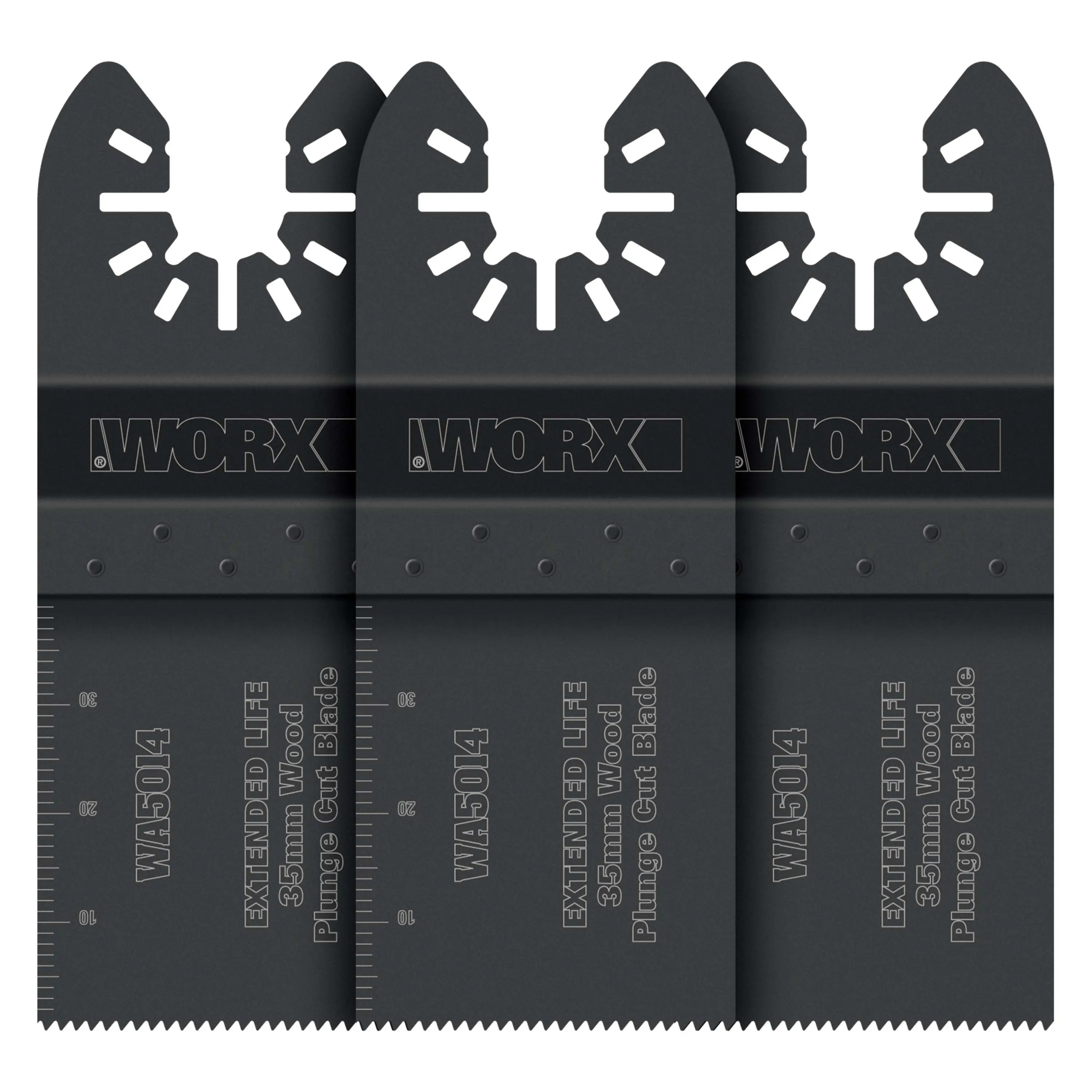 Worx 1 3/8 Endcut Universal Sägeblatt WA5014.3 3 Stück Worx 1 3/8 Endcut Universal Sägeblatt WA5014.3 3 Stück