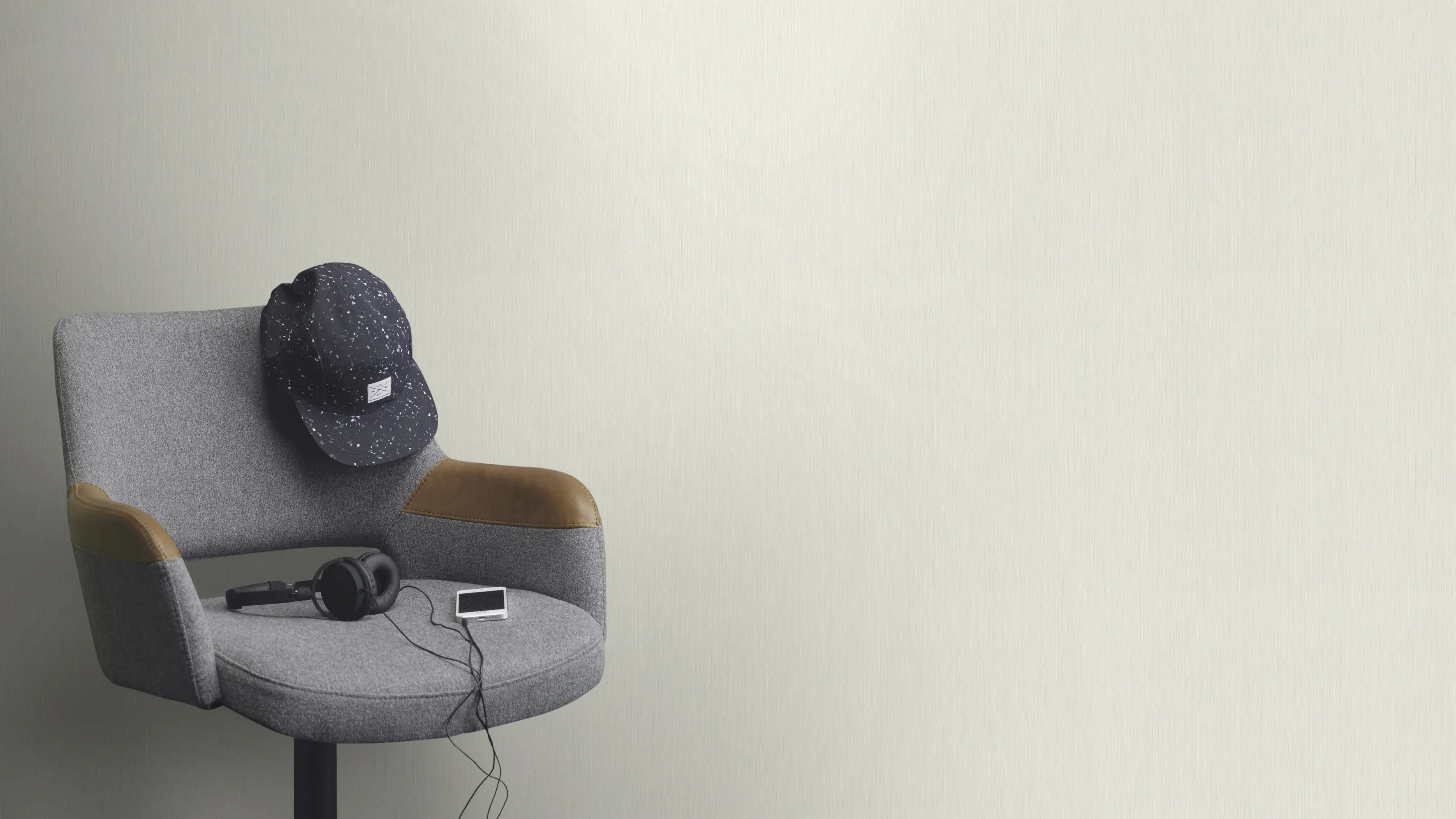 Rasch Vliestapete 537604 Weiß-Offwhite Uni 10,05 m x 0,53 m