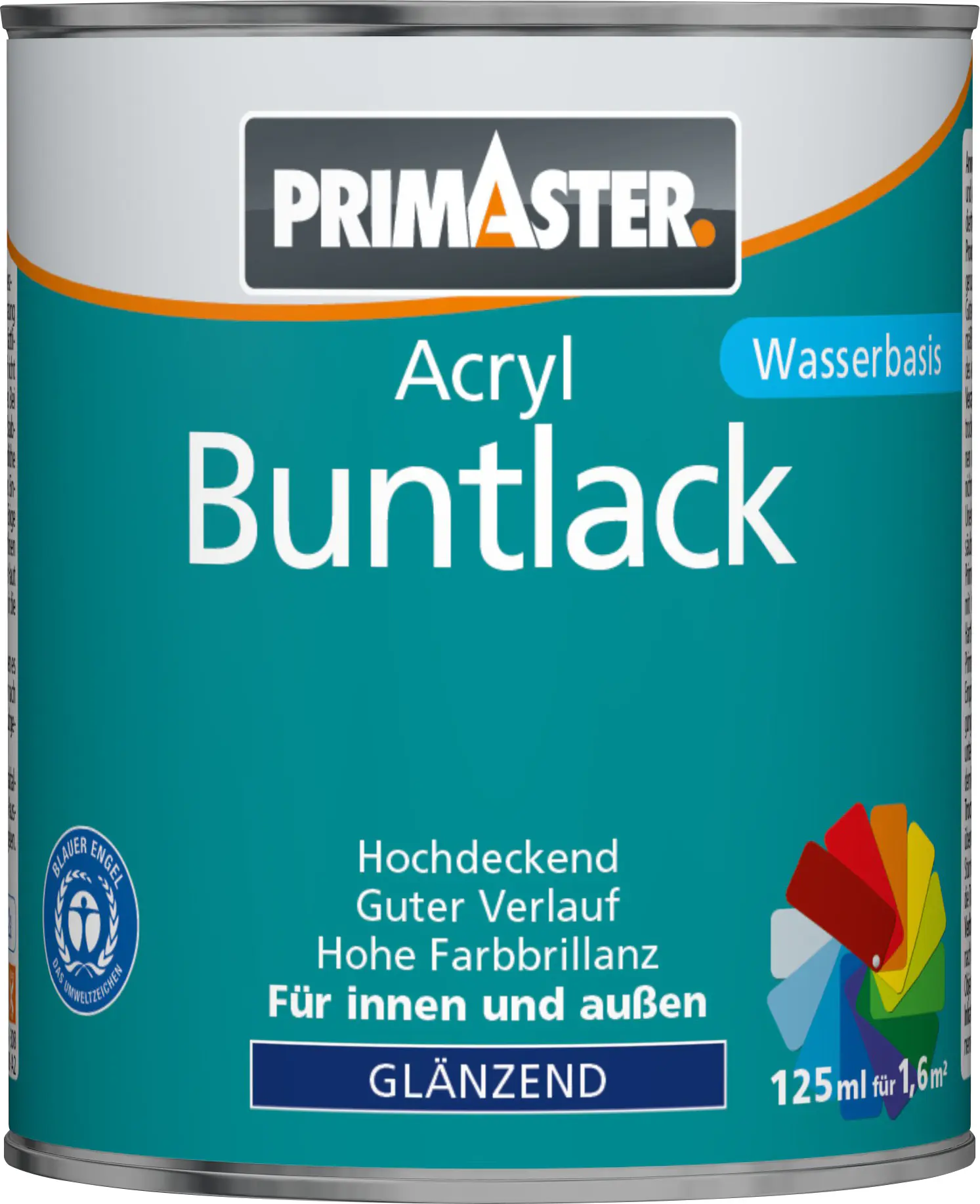 Primaster Acryl Buntlack RAL 6005 125 ml moosgrün glänzend