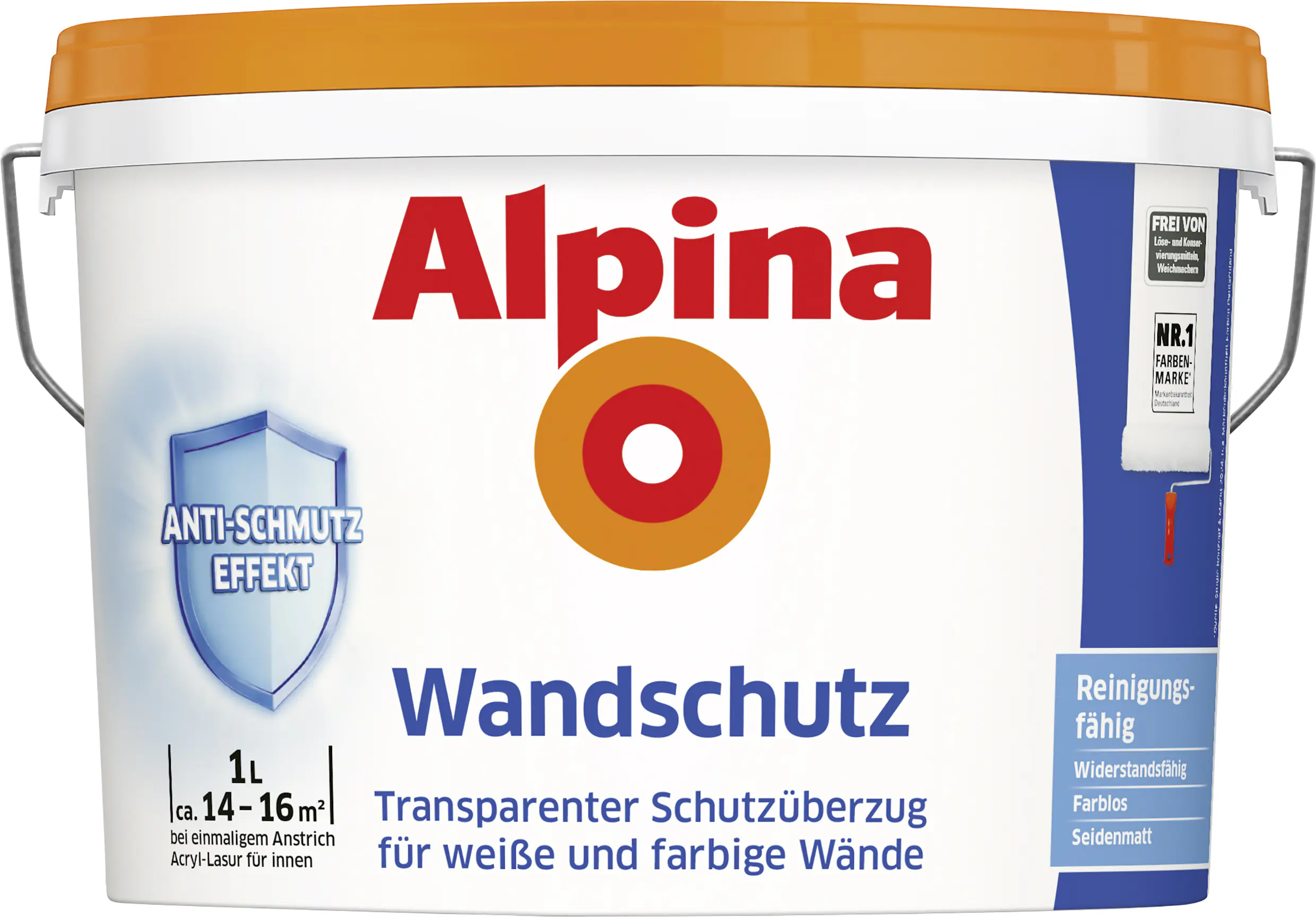 Alpina Schutzanstrich Wandschutz transparent 1 L