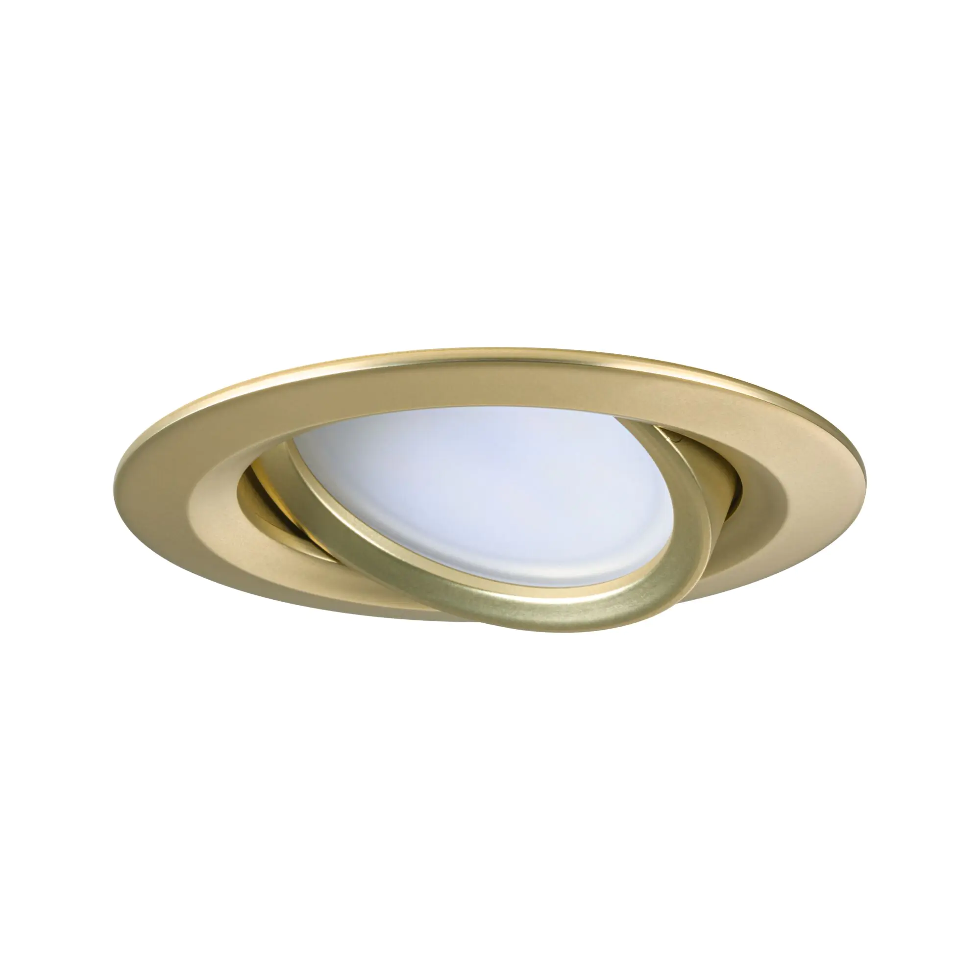 Paulmann LED-Einbauleuchte Nova 3x 6 W schwenkbar gold matt