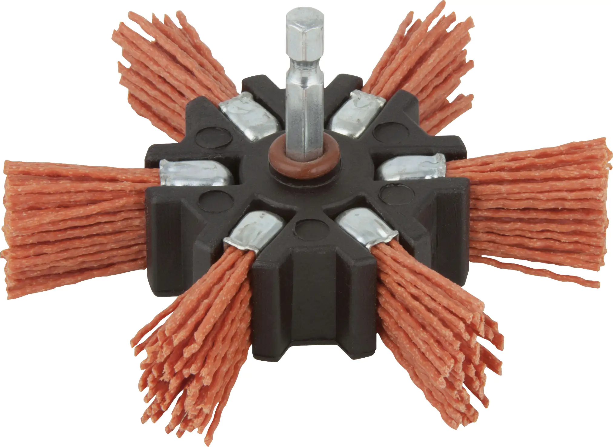 Wolfcraft Fächerschleifer Ø 100 mm Nylon Schaft Ø 6 mm