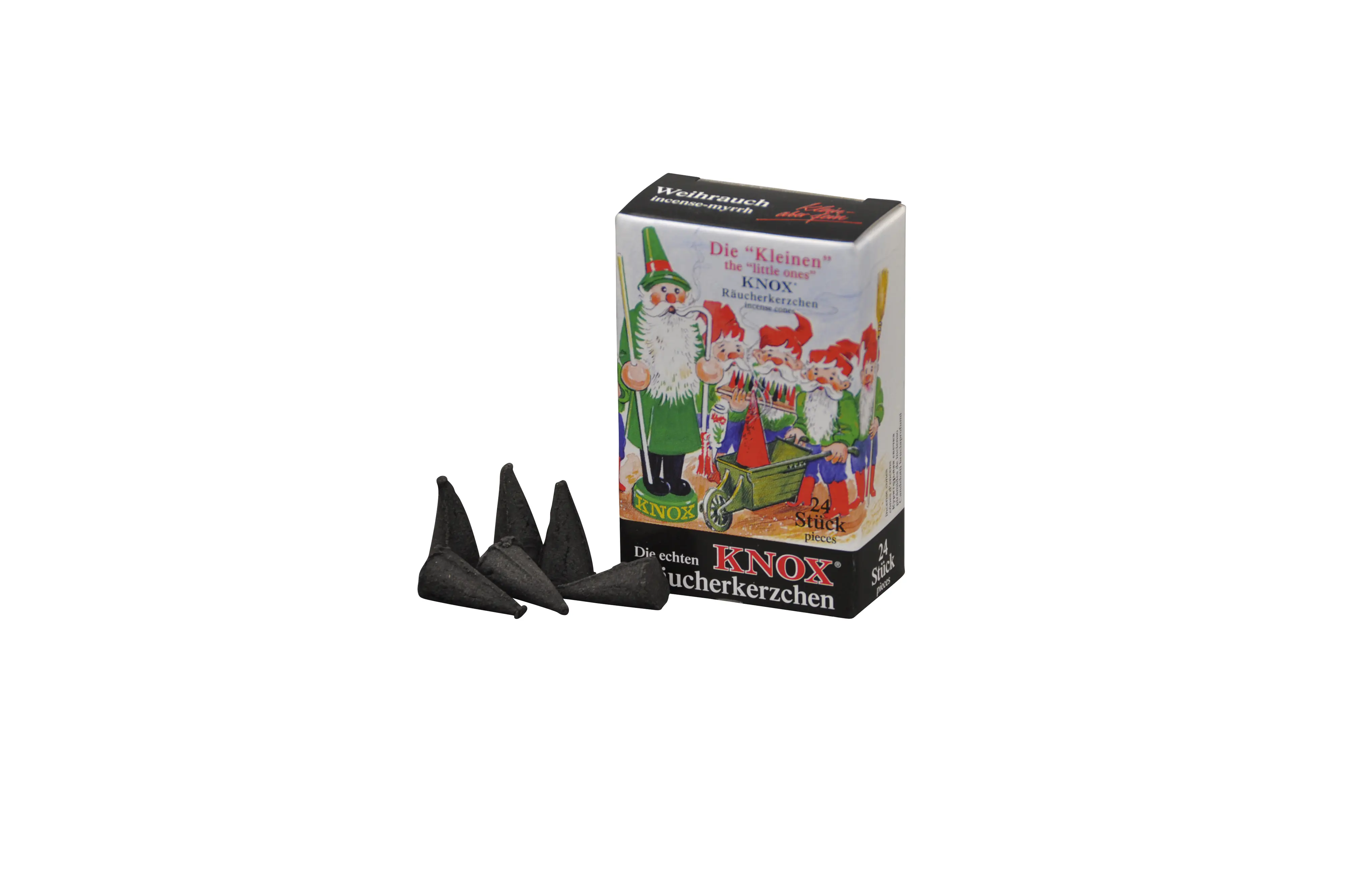 Knox Räucherkerzen Mini Weihrauch - 24 Stück