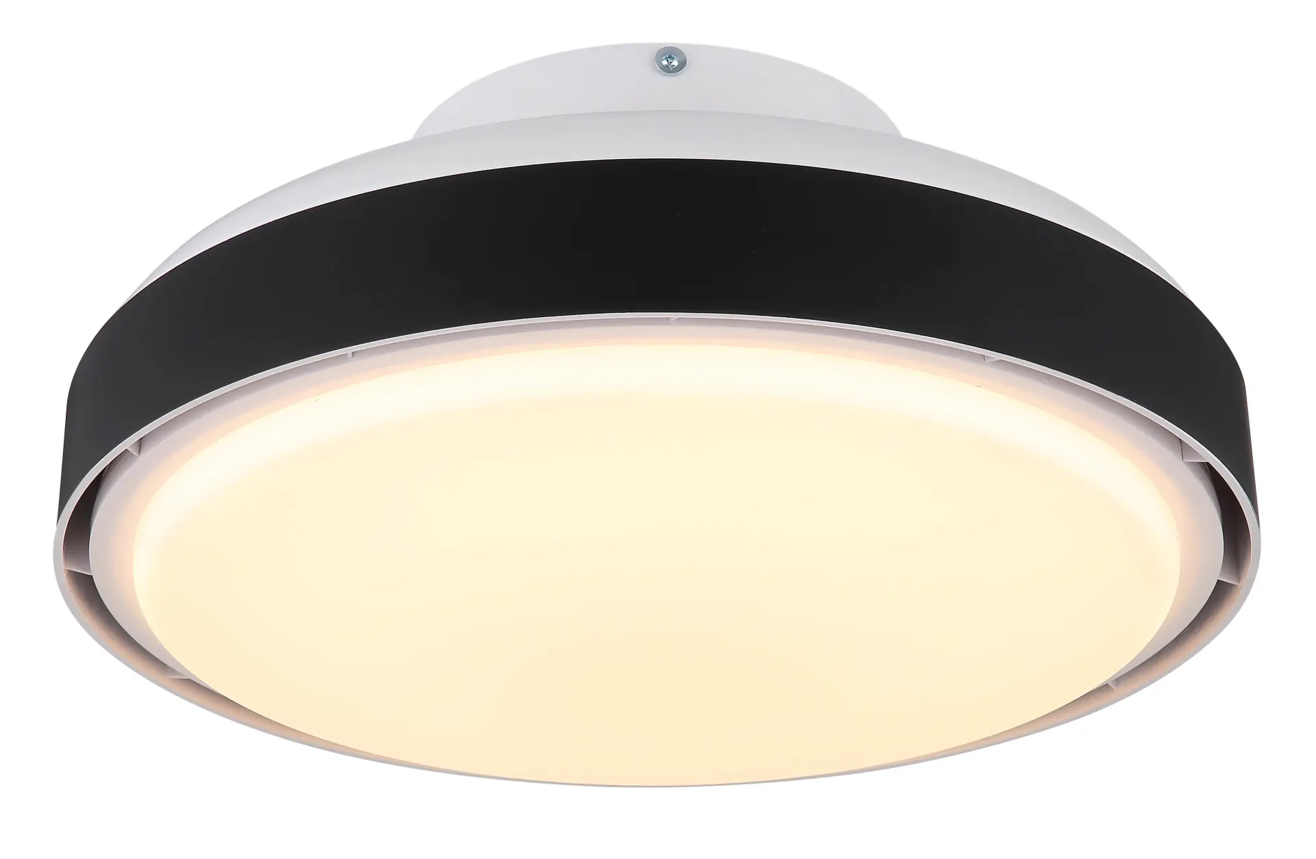 Globo Deckenventilator Carney Ø 45 cm 35 W schwarz CCT