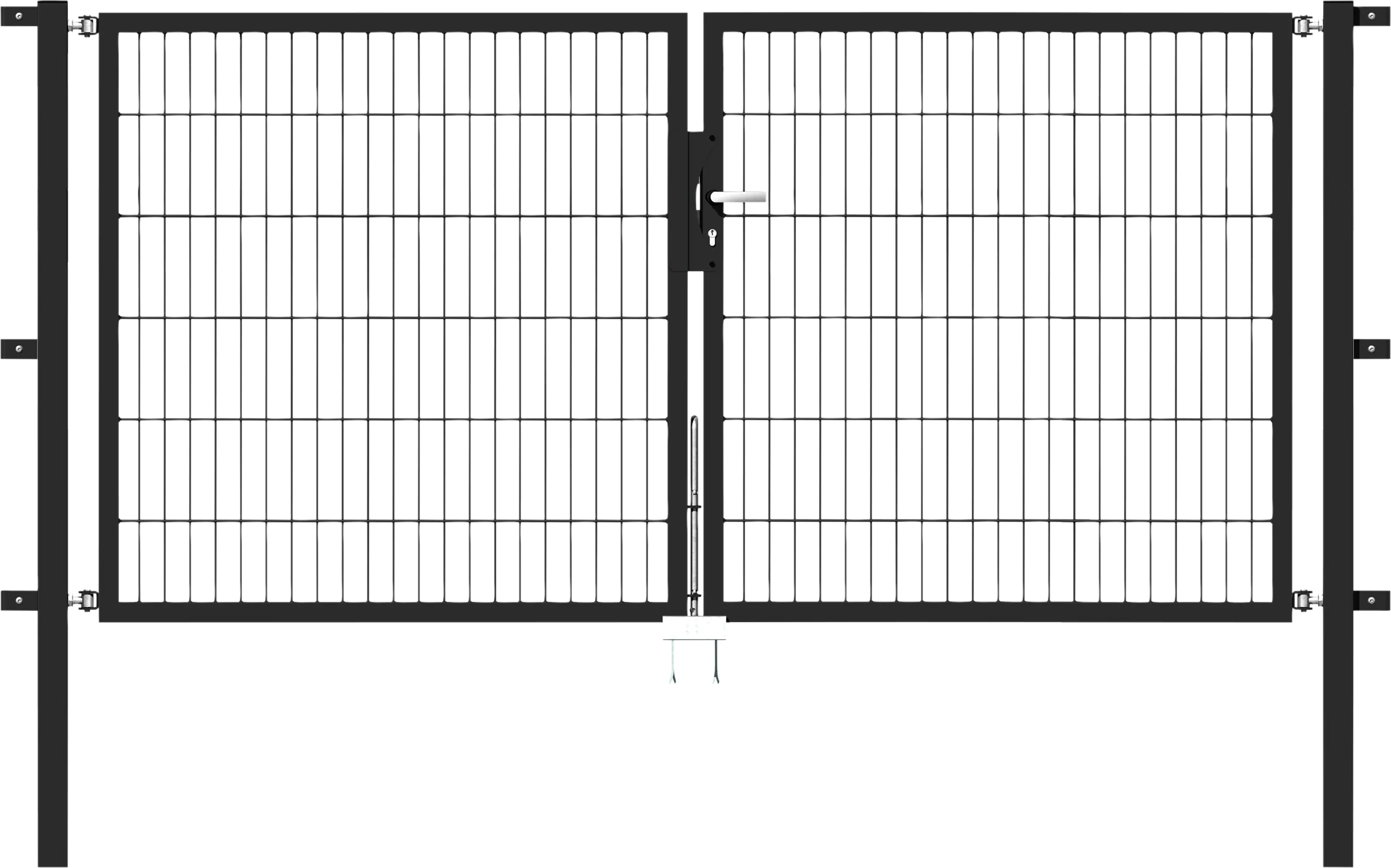 Alberts Stabgitter Doppeltor Flexo 120 x 250 cm zE