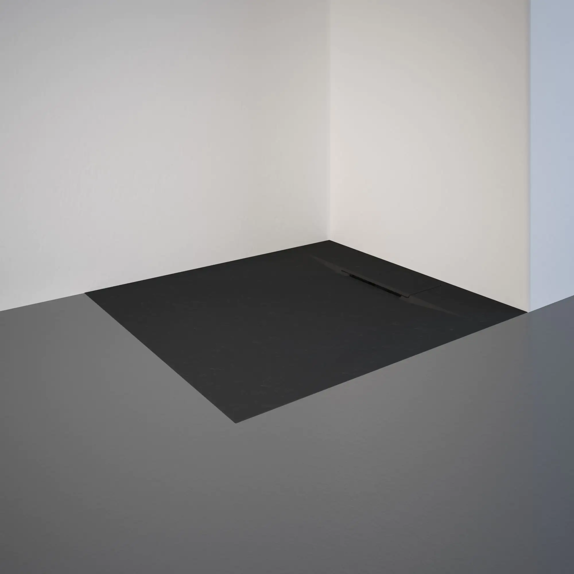 Schulte Duschwanne DWM-Tec 80 x 90 cm anthrazit