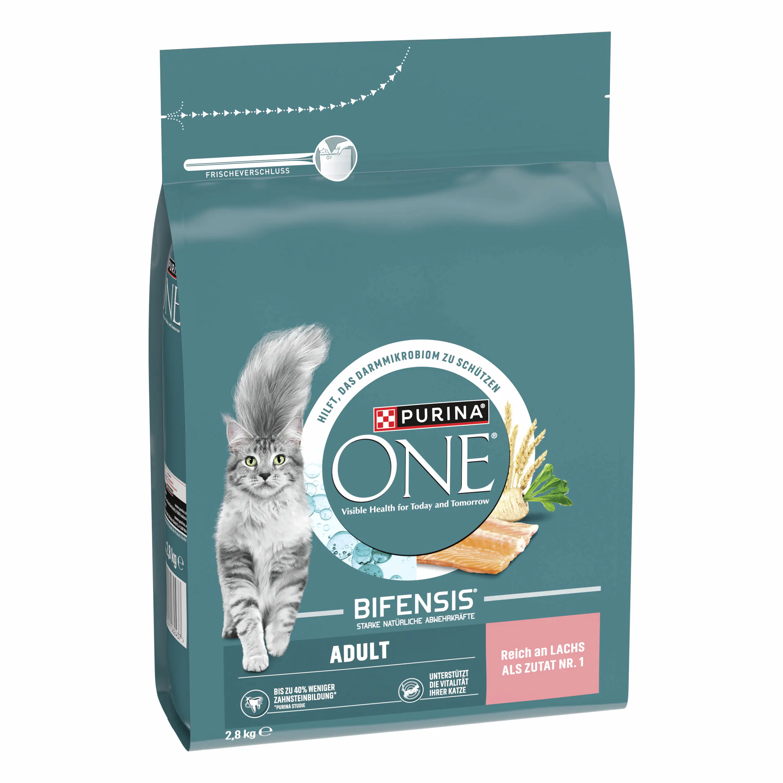 Purina One Katzenfutter Adult reich an Lachs 2,8 kg
